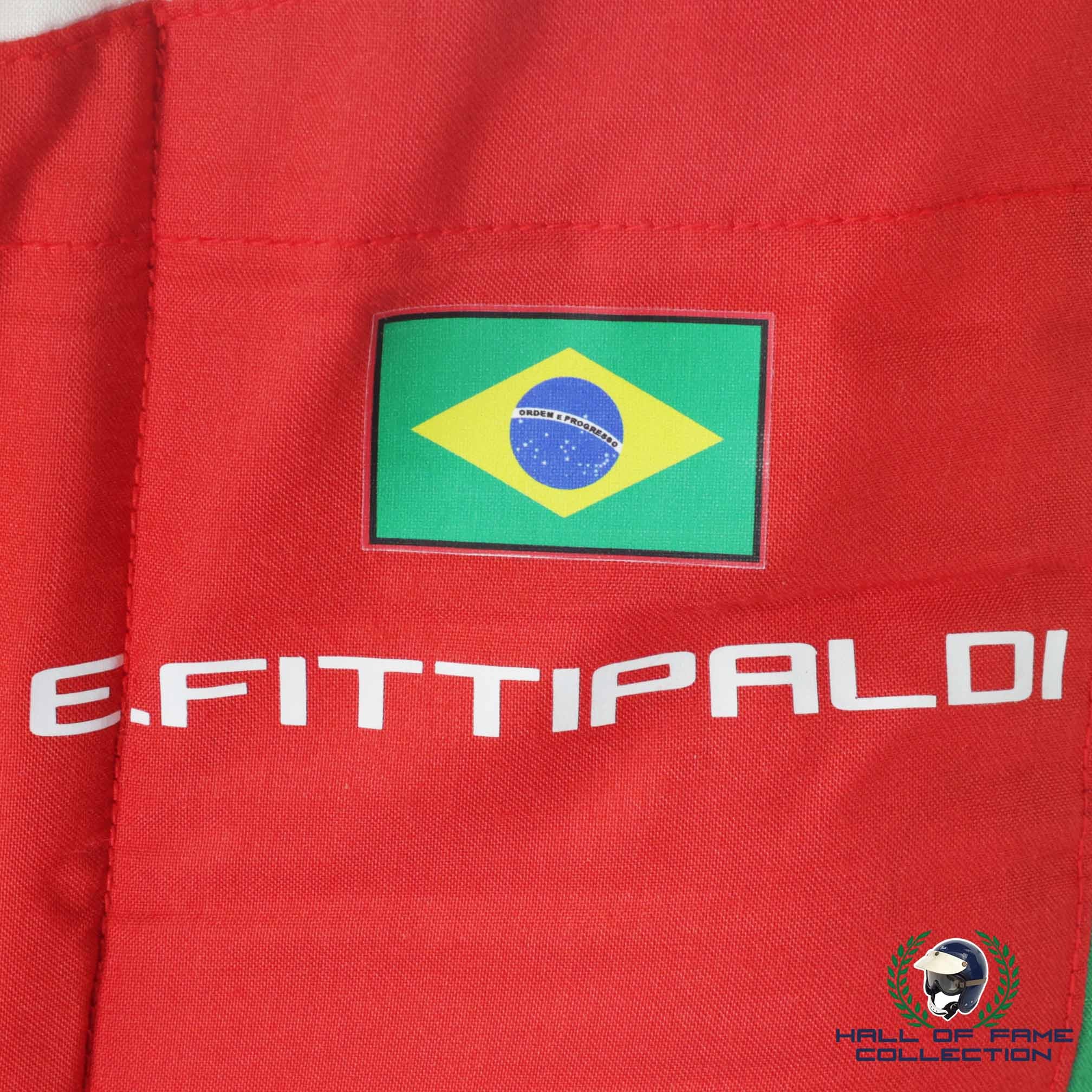 2020 Enzo Fittipaldi Signed Race Used HWA Racelab F3 Suit