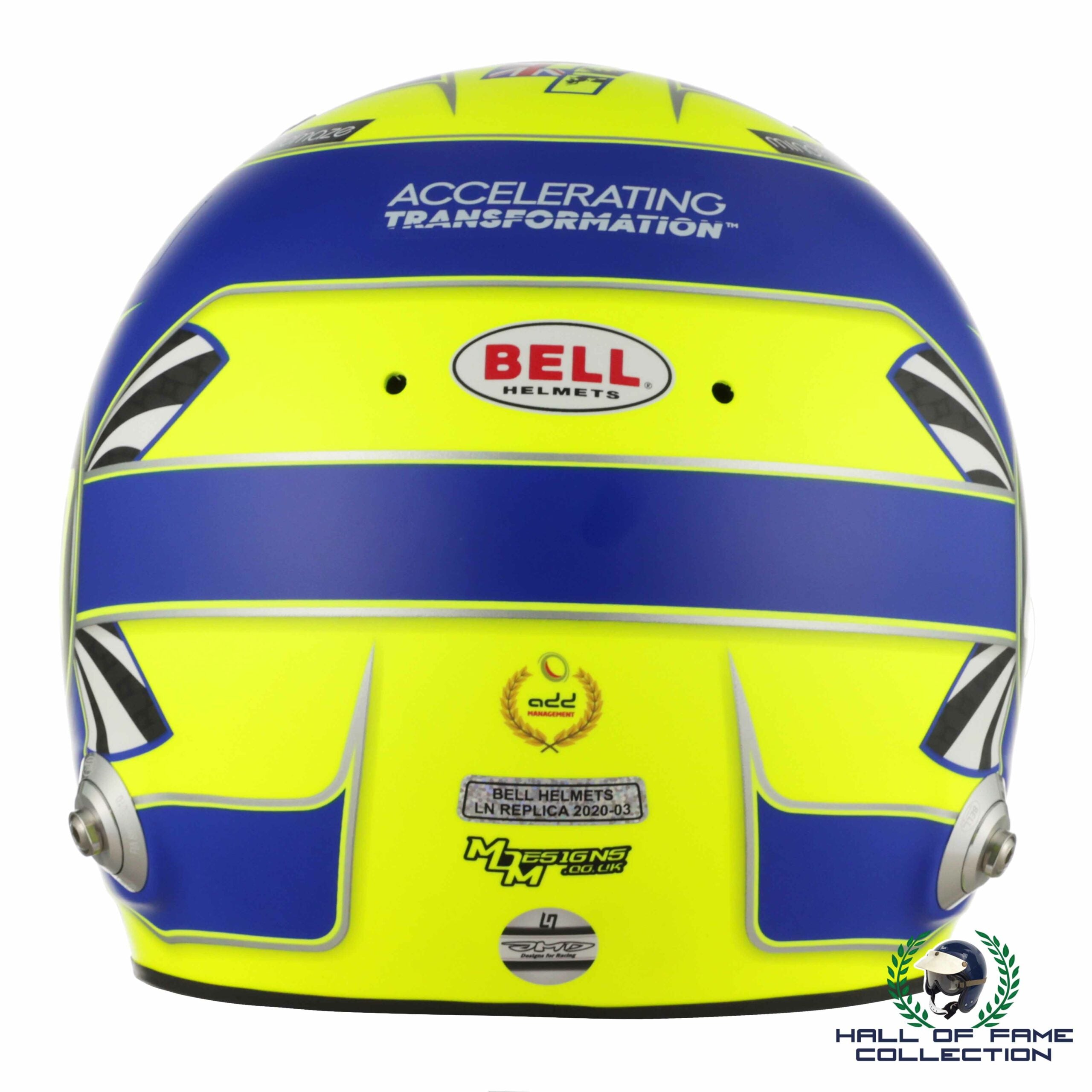 2020 Lando Norris Signed Official Promo Bell McLaren F1 Helmet & Suit