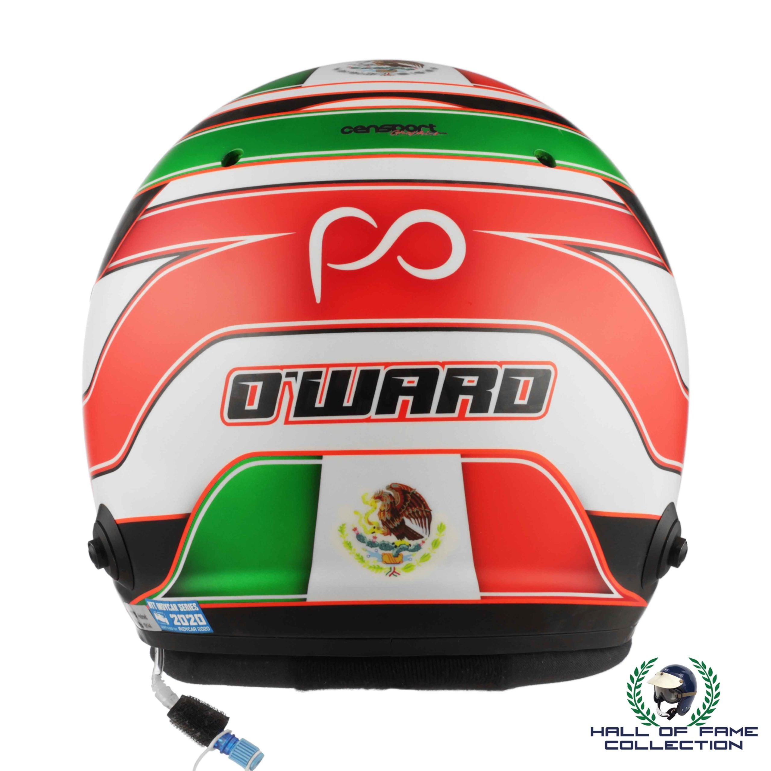 2020 Patricio O'Ward Signed Arrow McLaren SP Texas IndyCar Helmet