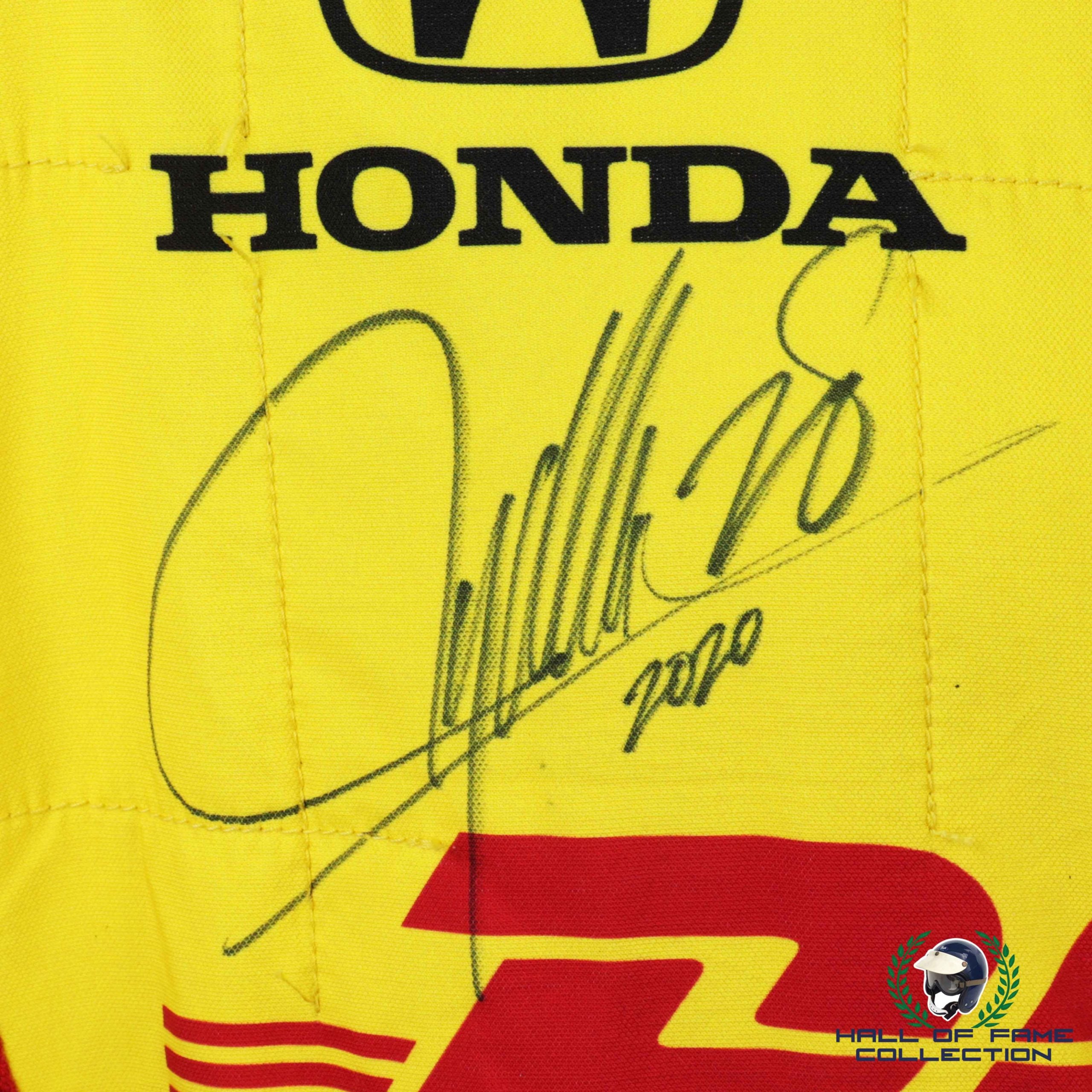 2020 Ryan Hunter Reay Signed Race Used Andretti Autosport IndyCar Suit