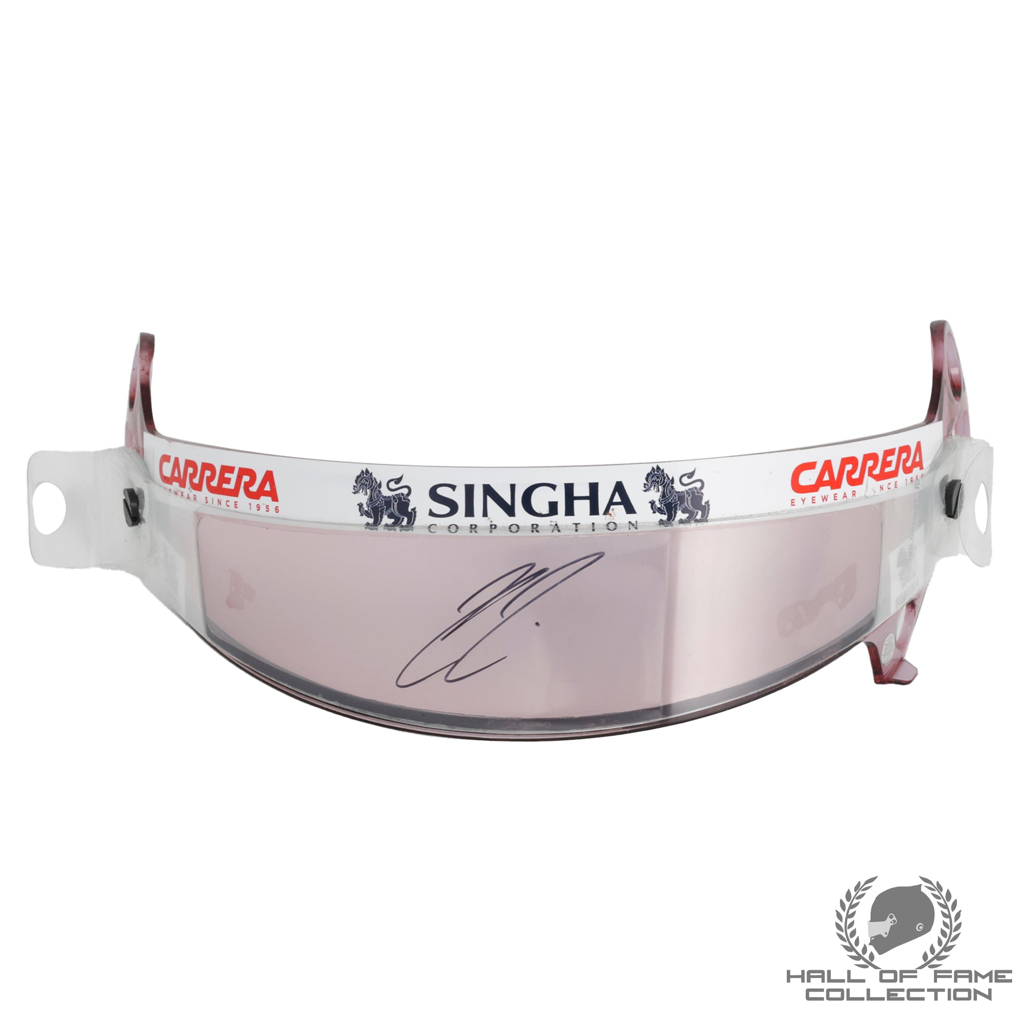 2020 Kimi Raikkonen Signed Race Used Alfa Romeo Racing Formula One Visor