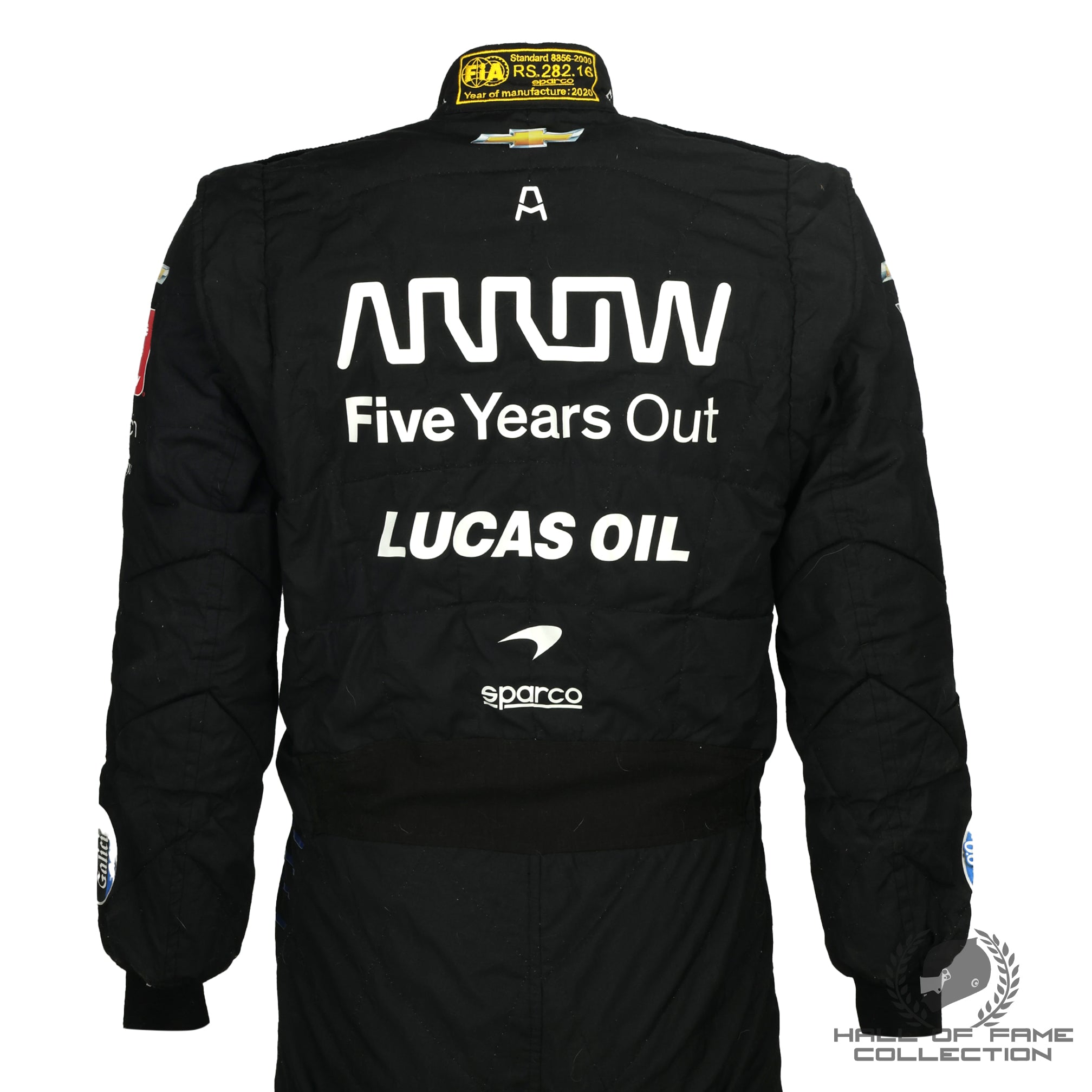 2020 Pato O'Ward Race Used Arrow McLaren IndyCar Suit