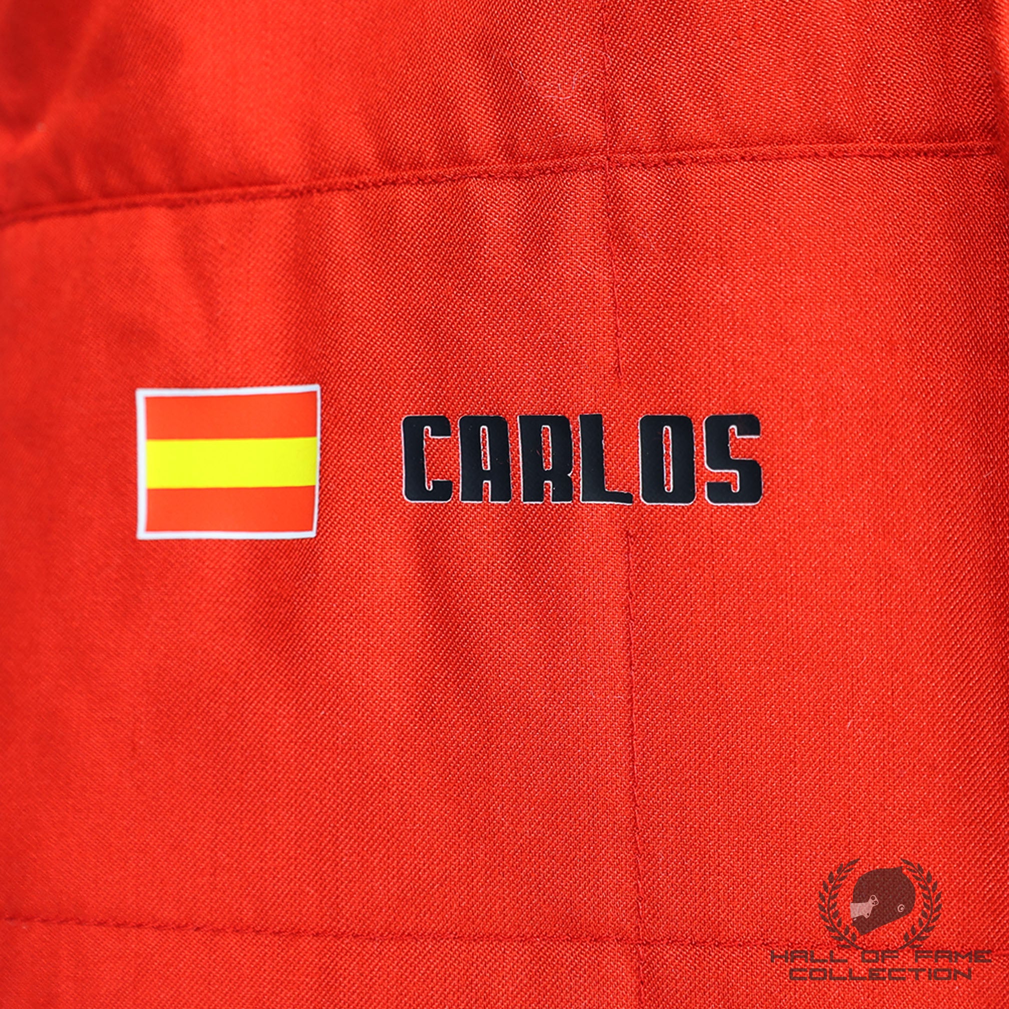 2021 Carlos Sainz Race Used Scuderia Ferrari F1 Suit