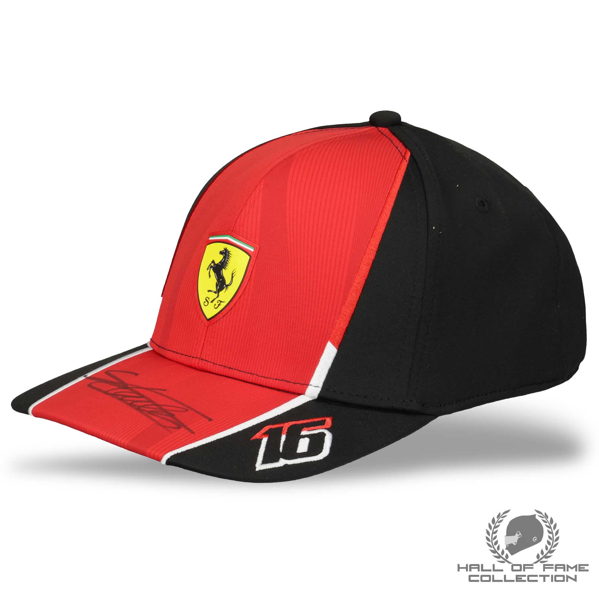 2023 Charles Leclerc Signed Scuderia Ferrari F1 Driver Issue Hat