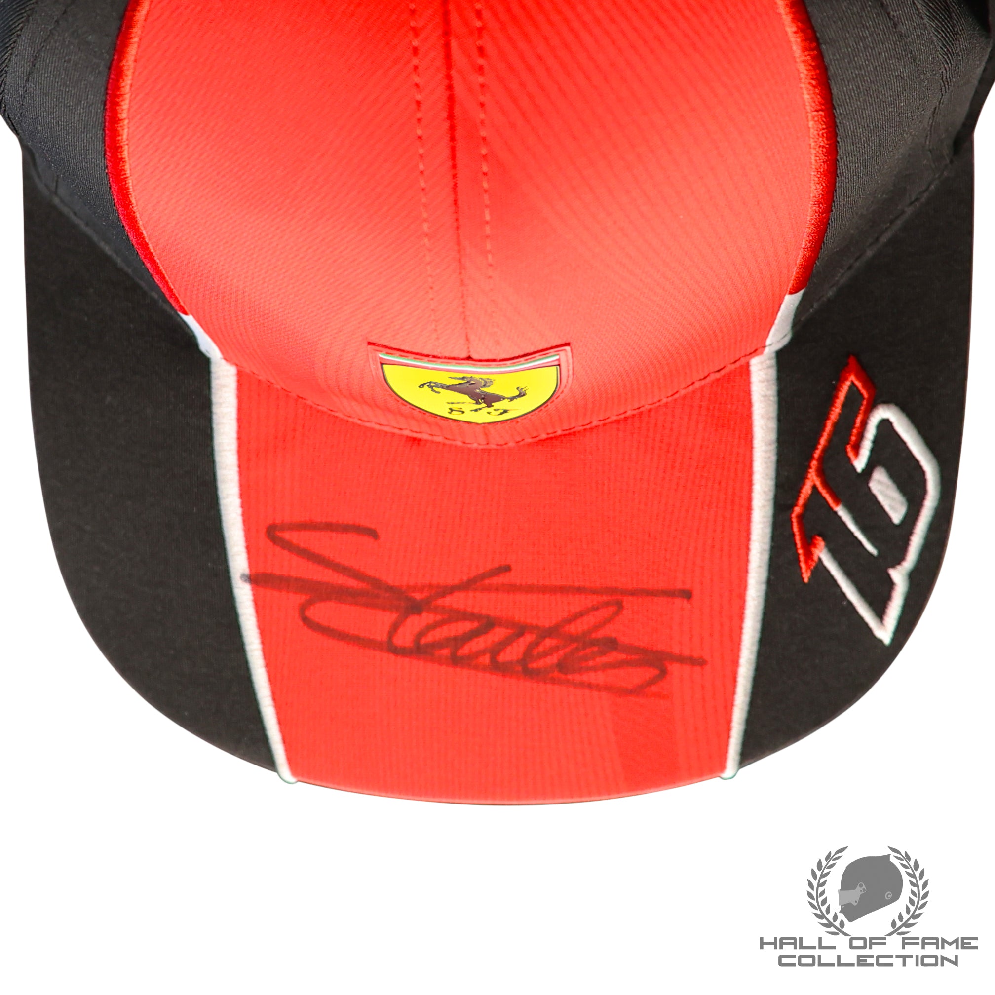 2023 Charles Leclerc Signed Scuderia Ferrari F1 Driver Issue Hat