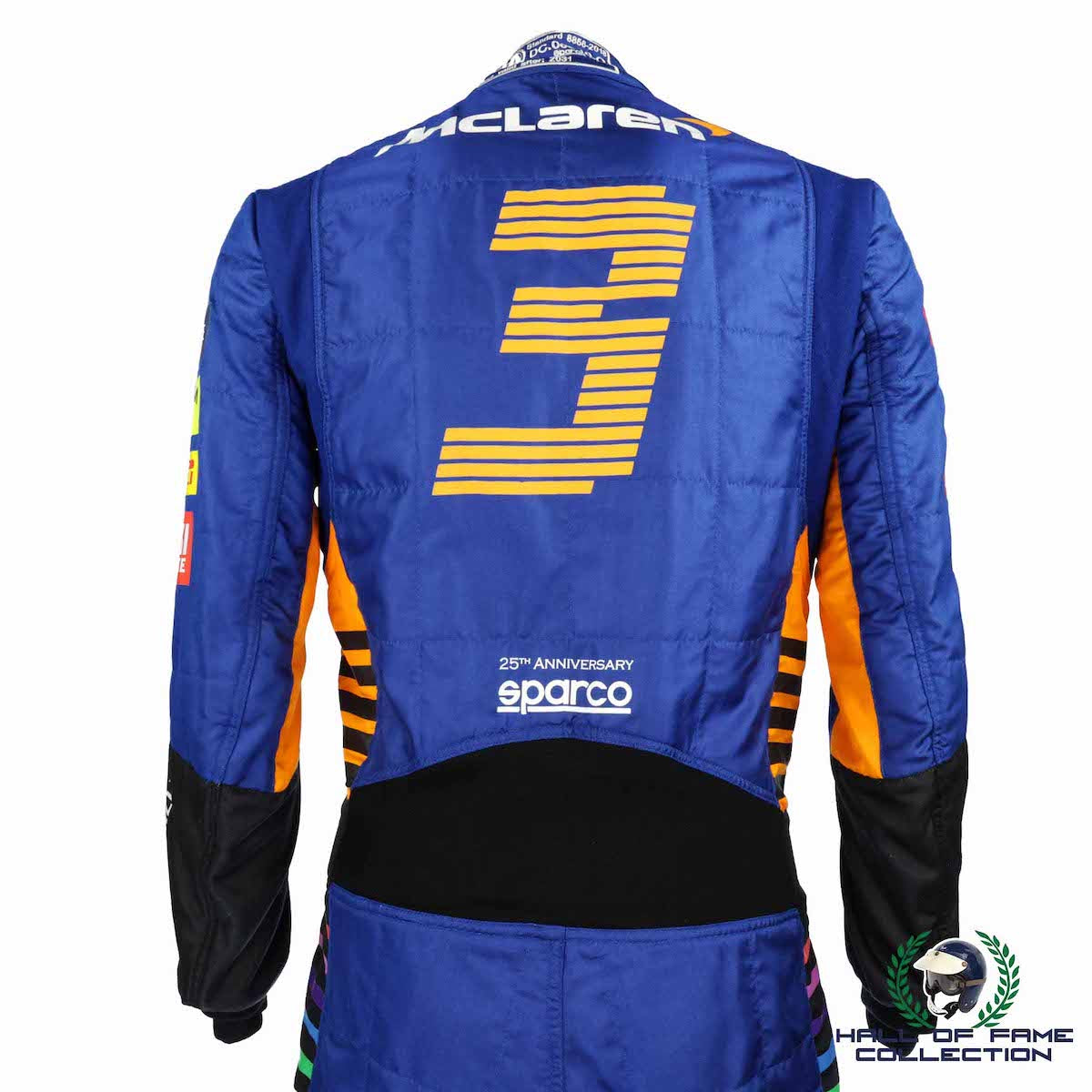 2021 Daniel Ricciardo Race Used McLaren F1 Suit