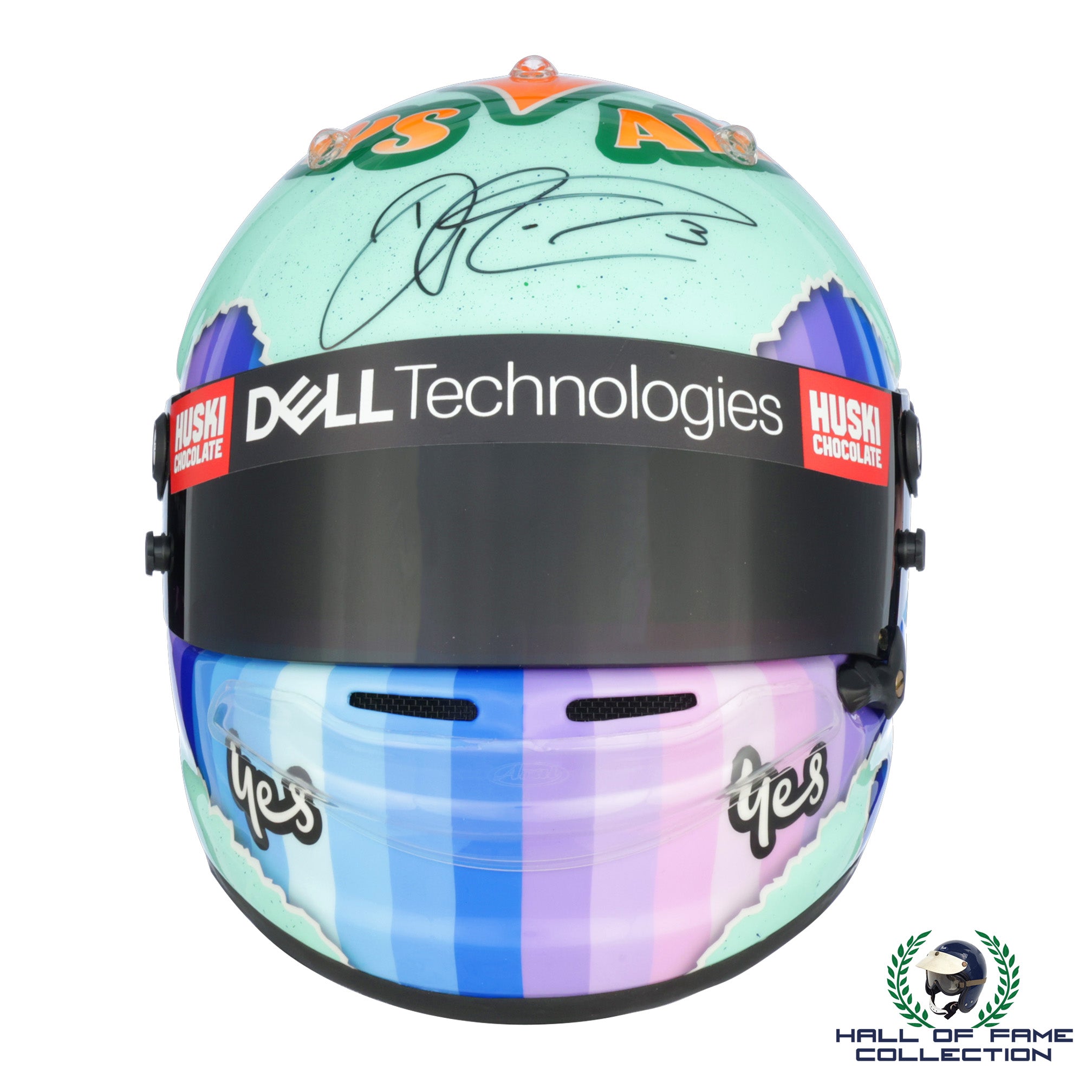 2021 Daniel Ricciardo Signed Official Promo Arai GP7 McLaren F1 Helmet