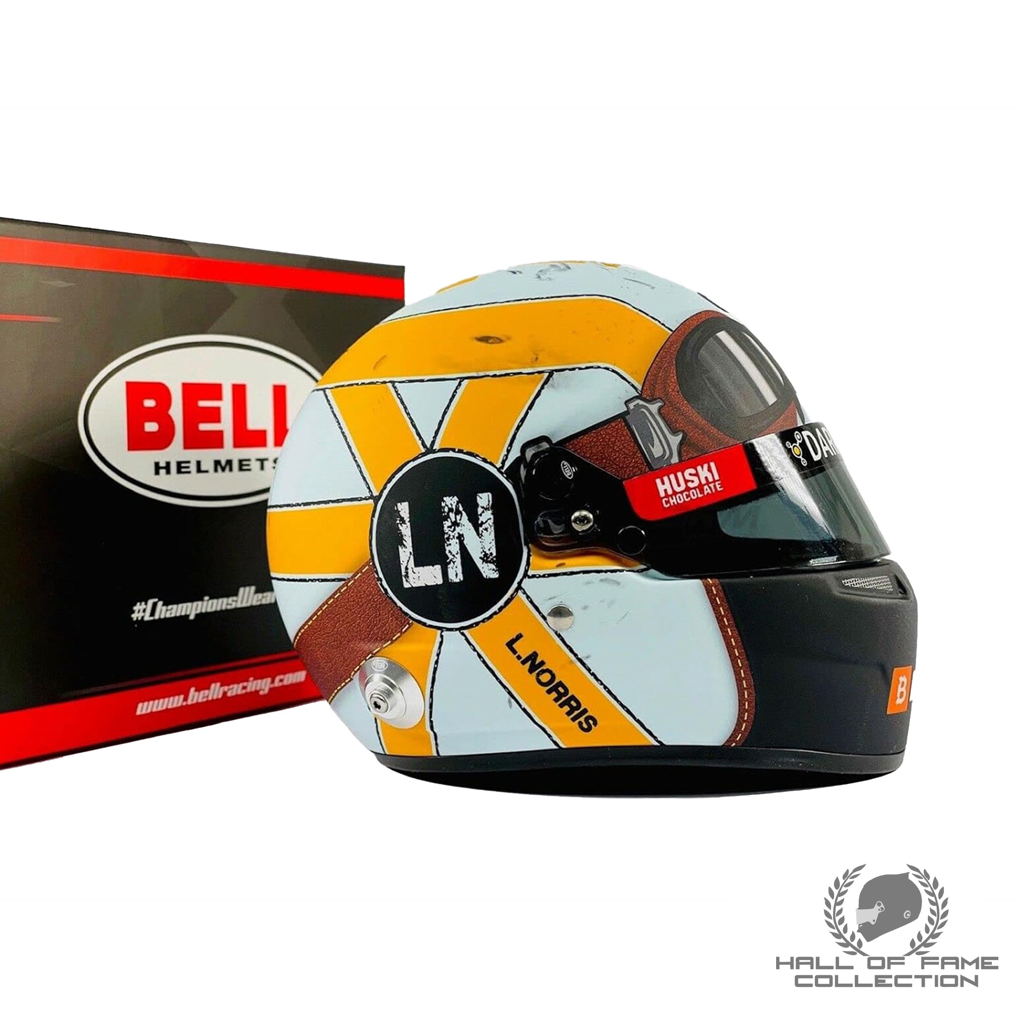 2021 Lando Norris 1/2 Scale Bell Monaco GP McLaren F1 Helmet