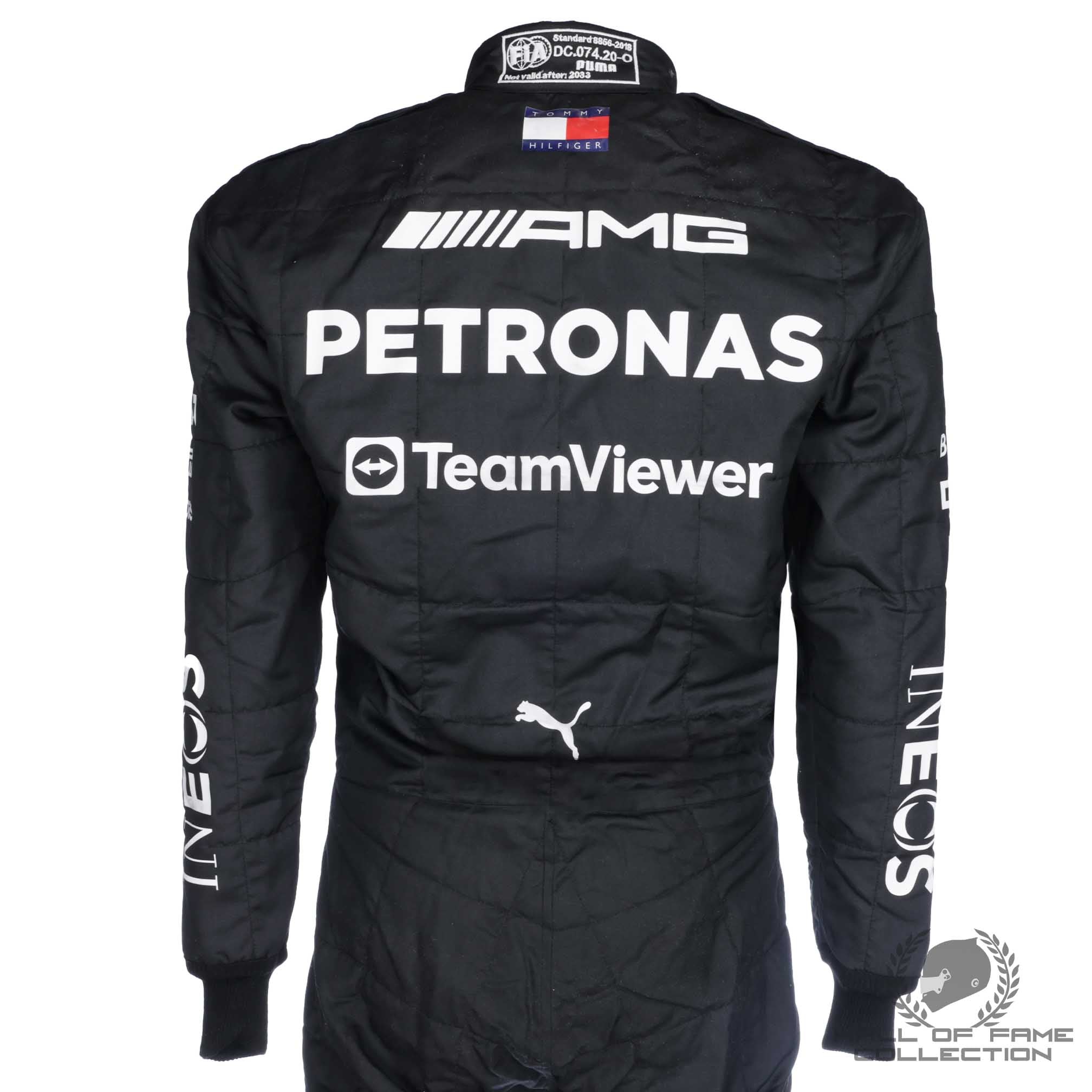 2023 Lewis Hamilton Race Used Mercedes F1 Suit