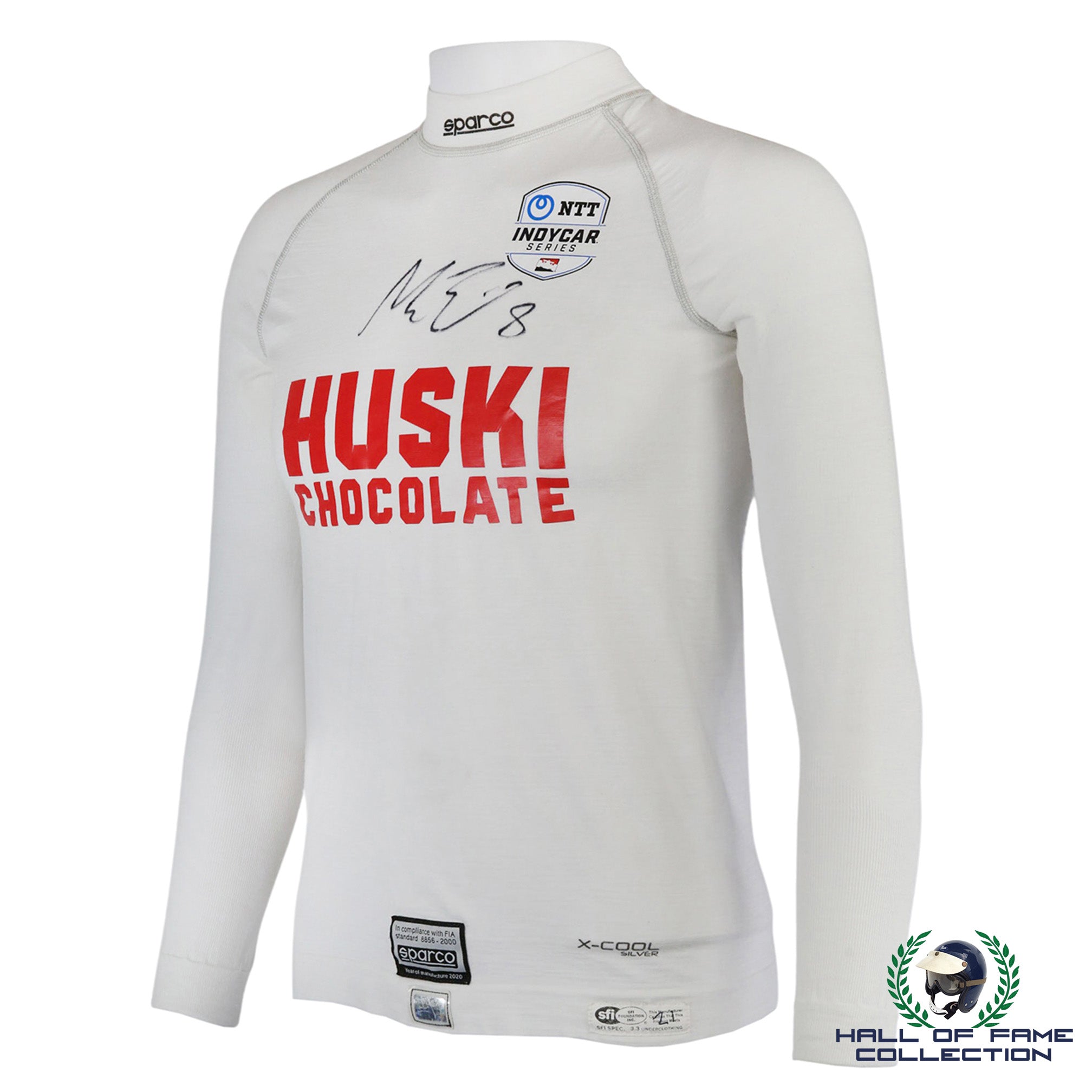 2021 Marcus Ericsson Signed Race Used Chip Ganassi Racing Indy 500 Nomex