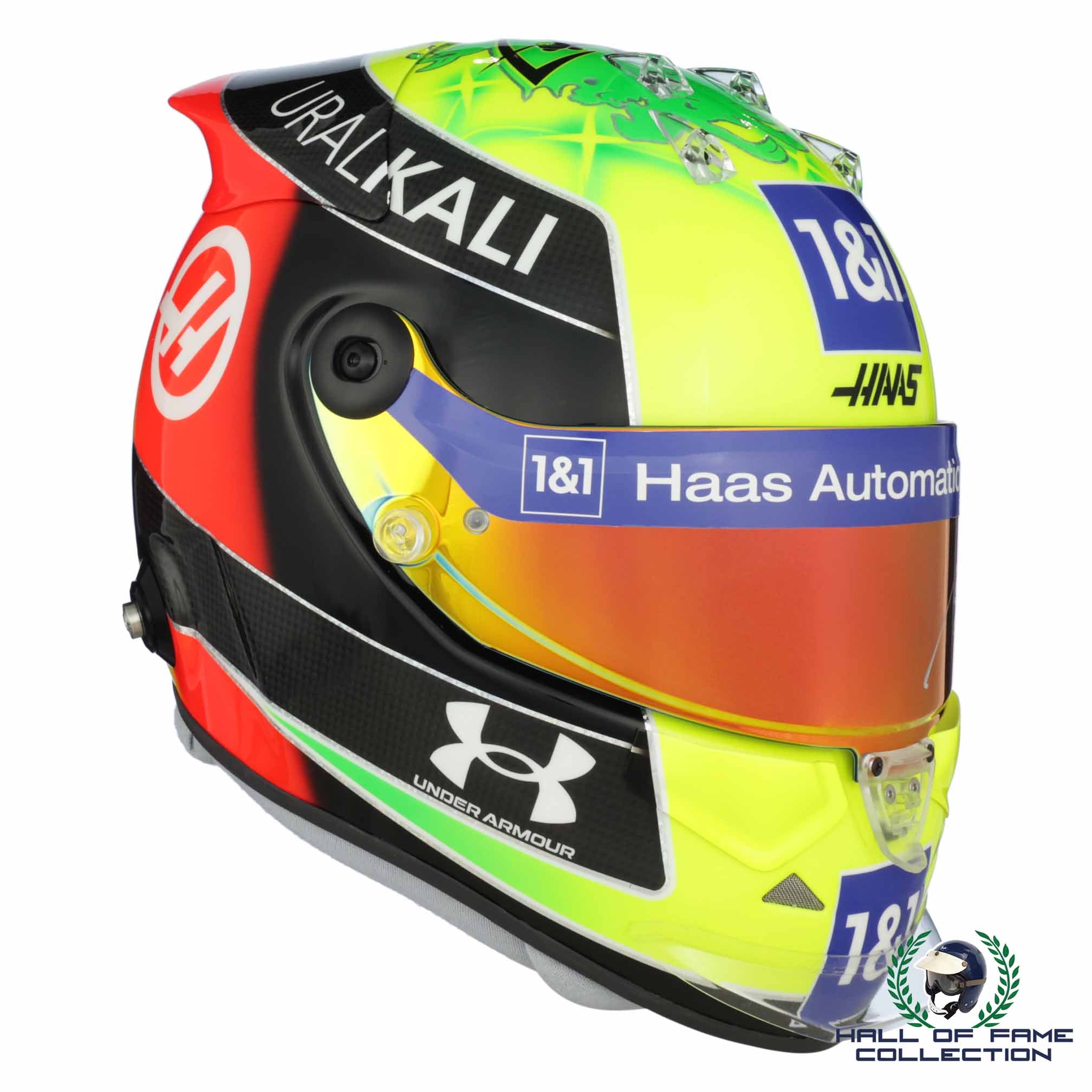 2021 Mick Schumacher Signed Schuberth 04/47 Limited Edition Haas F1 helmet