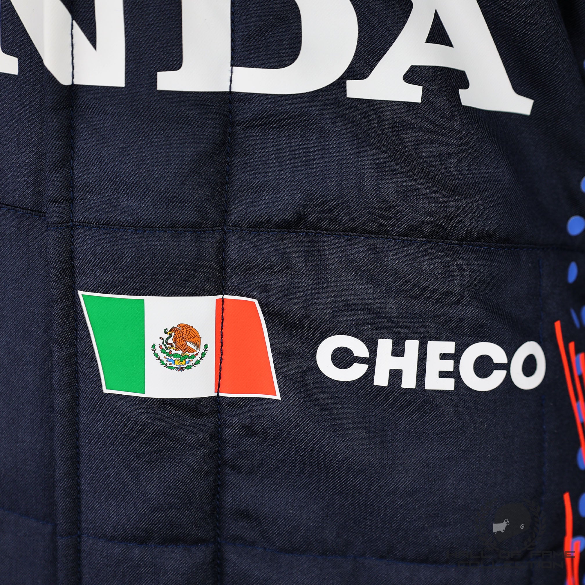 2021 Sergio Perez Race Worn Red Bull Racing F1 Suit