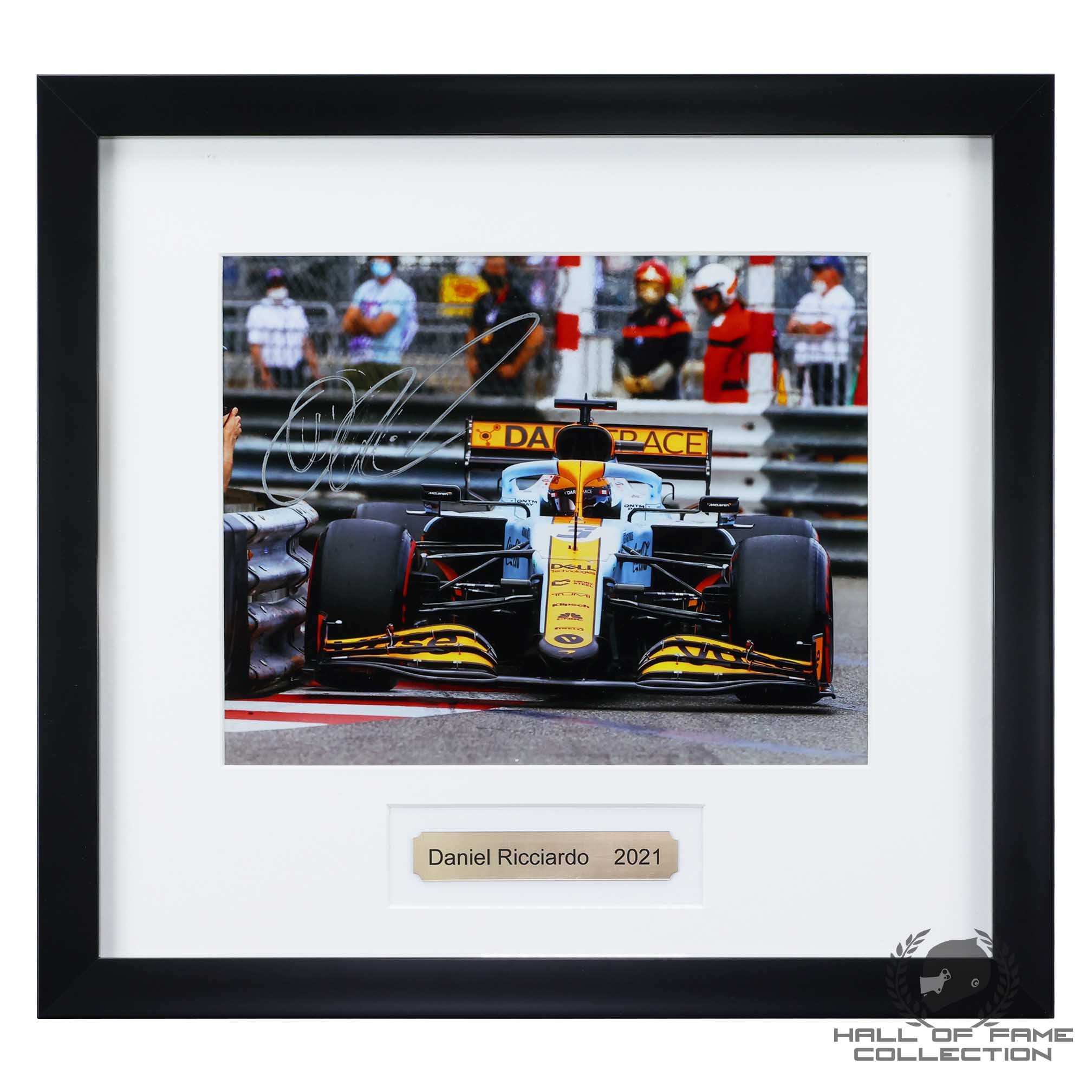 2021 Daniel Ricciardo Signed McLaren Limited Edition /25 Framed F1 Photo