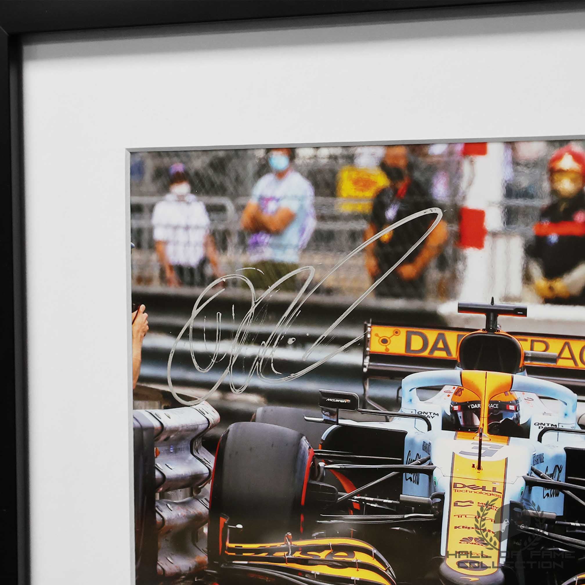 2021 Daniel Ricciardo Signed McLaren Limited Edition /25 Framed F1 Photo