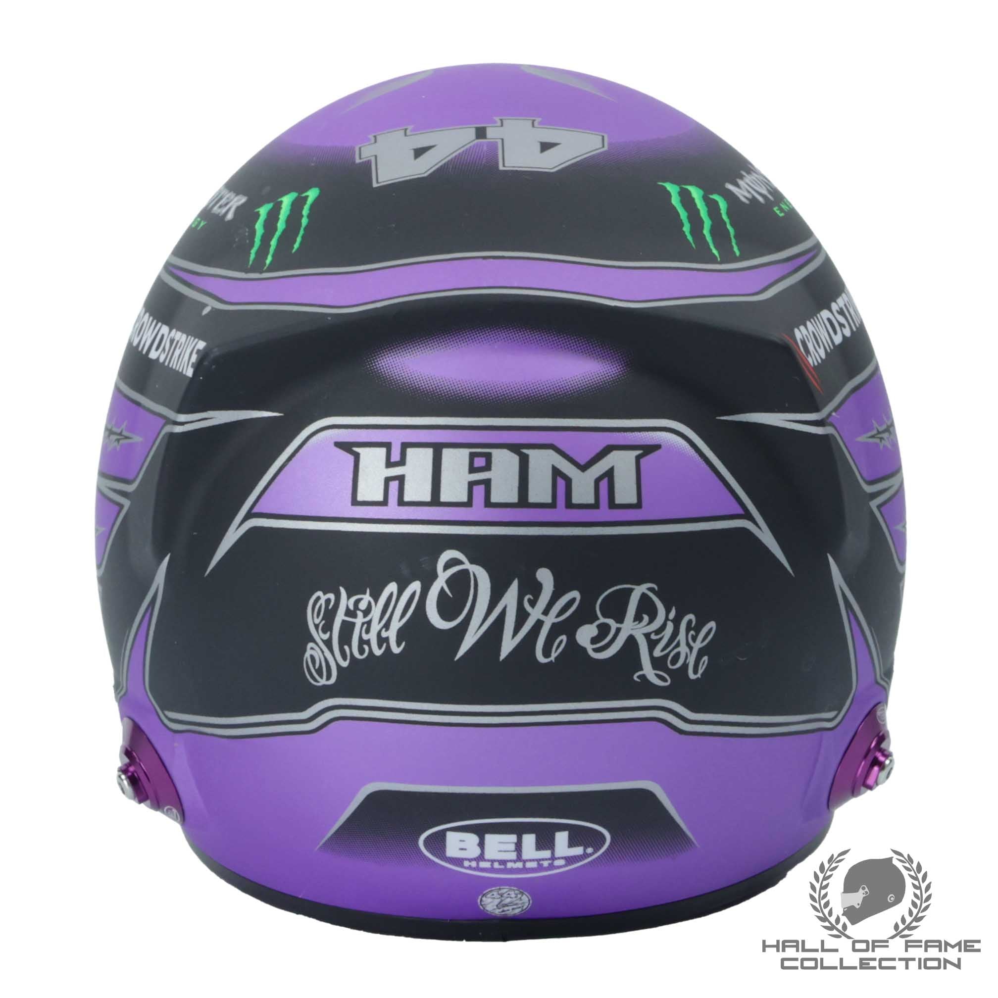 2021 Lewis Hamilton Signed 1:2 Mercedes F1 Helmet