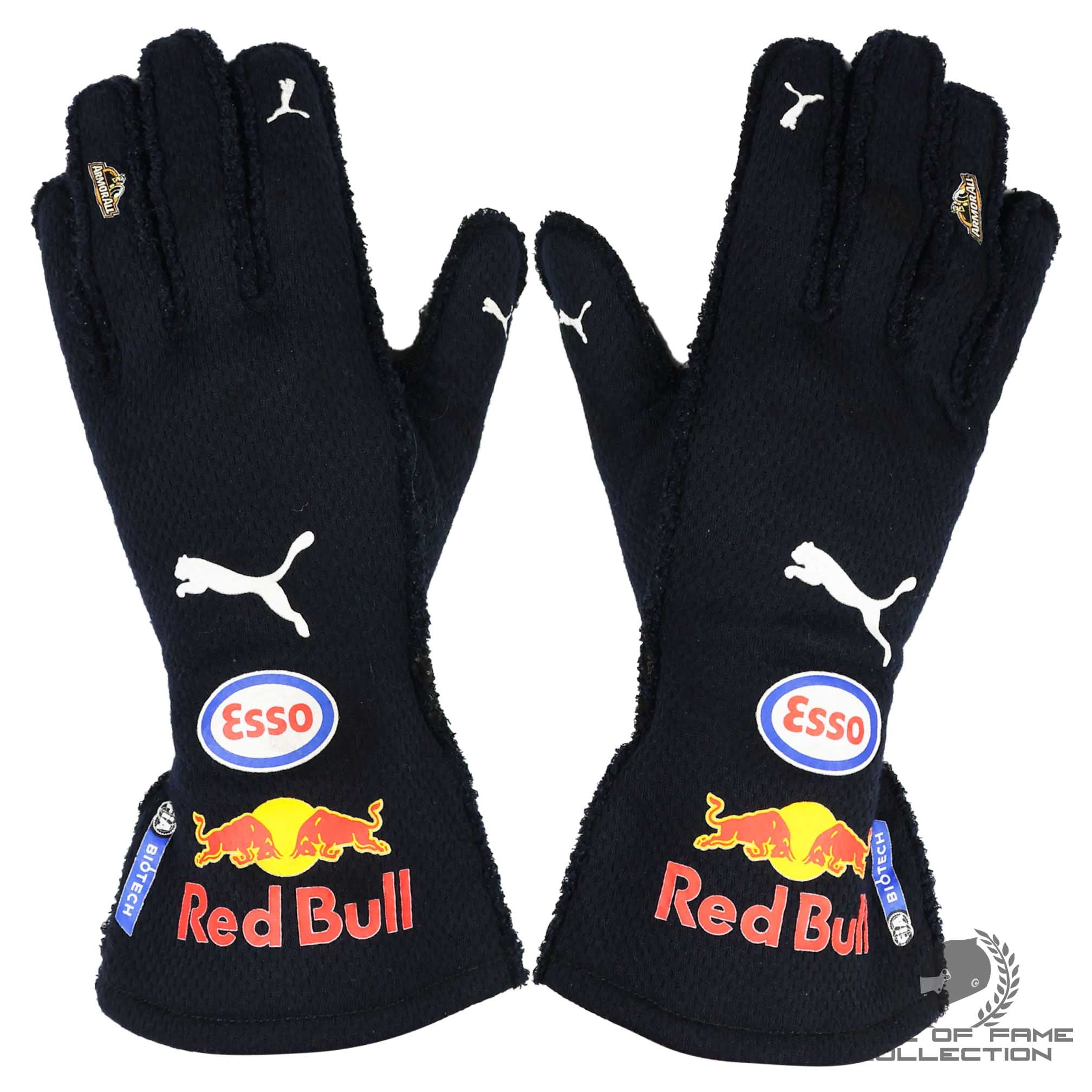 2021 Max Verstappen Race Used Red Bull Racing F1 Gloves