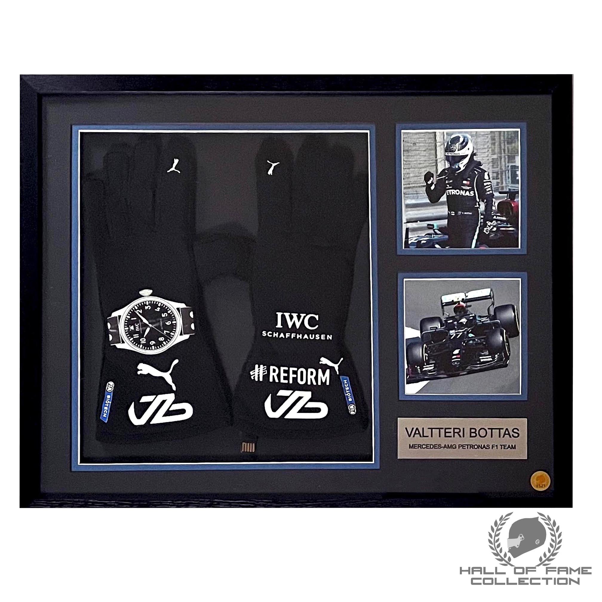 2021 Valtteri Bottas Used Mercedes F1 Gloves