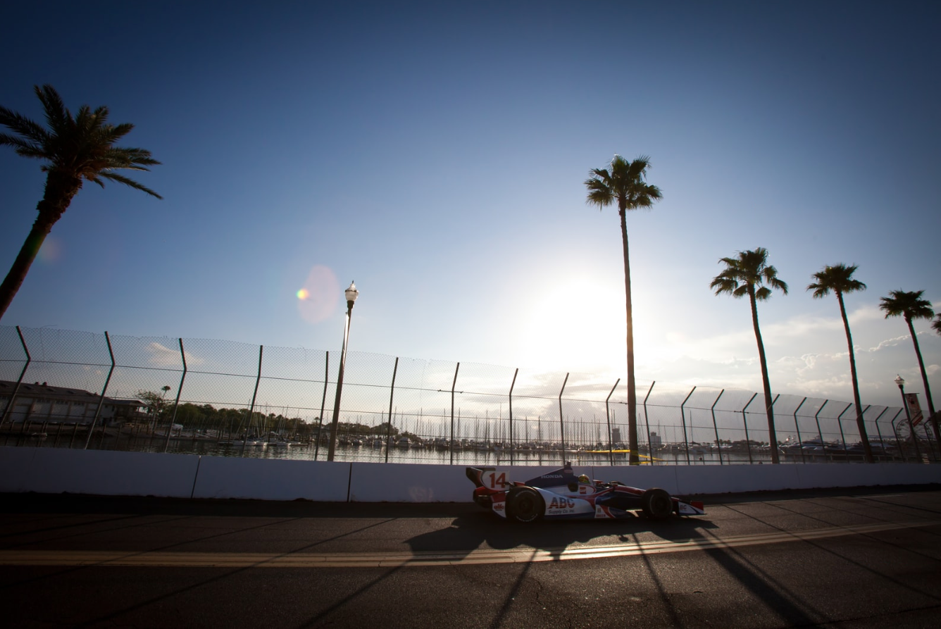 2012 Mike Conway St Pete Race Used AJ Foyt Racing IndyCar Suit