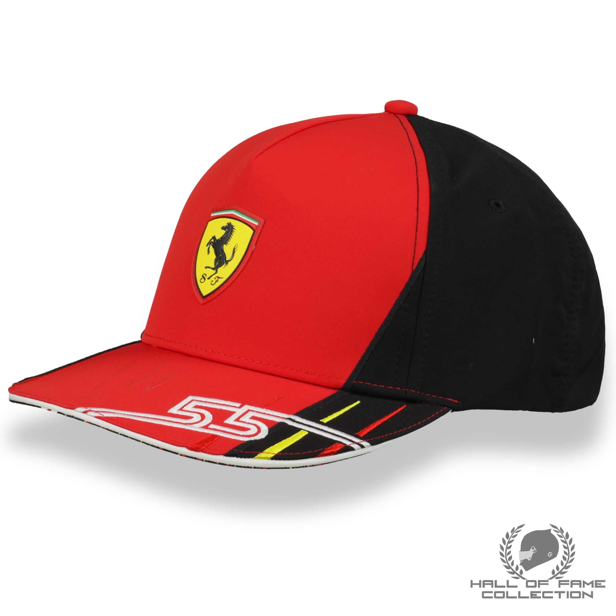 2022 Carlos Sainz Signed Scuderia Ferrari Driver Issue F1 Hat