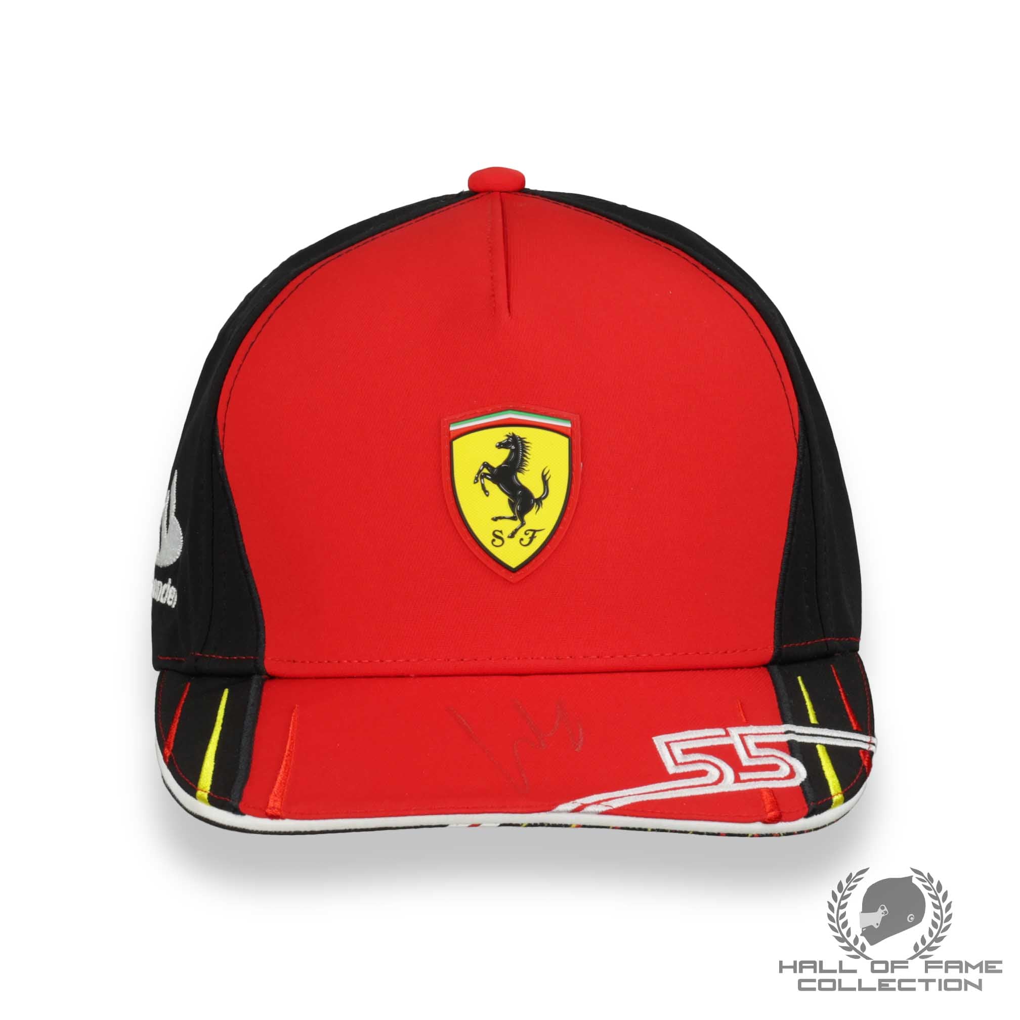 2022 Carlos Sainz Signed Scuderia Ferrari Driver Issue F1 Hat