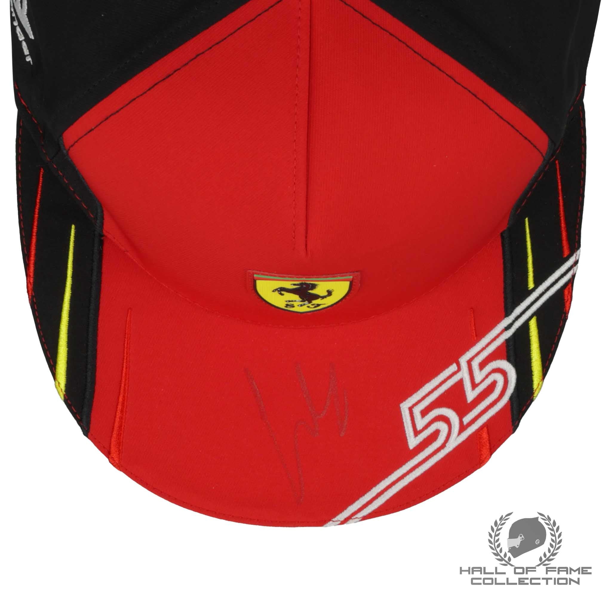 2022 Carlos Sainz Signed Scuderia Ferrari Driver Issue F1 Hat