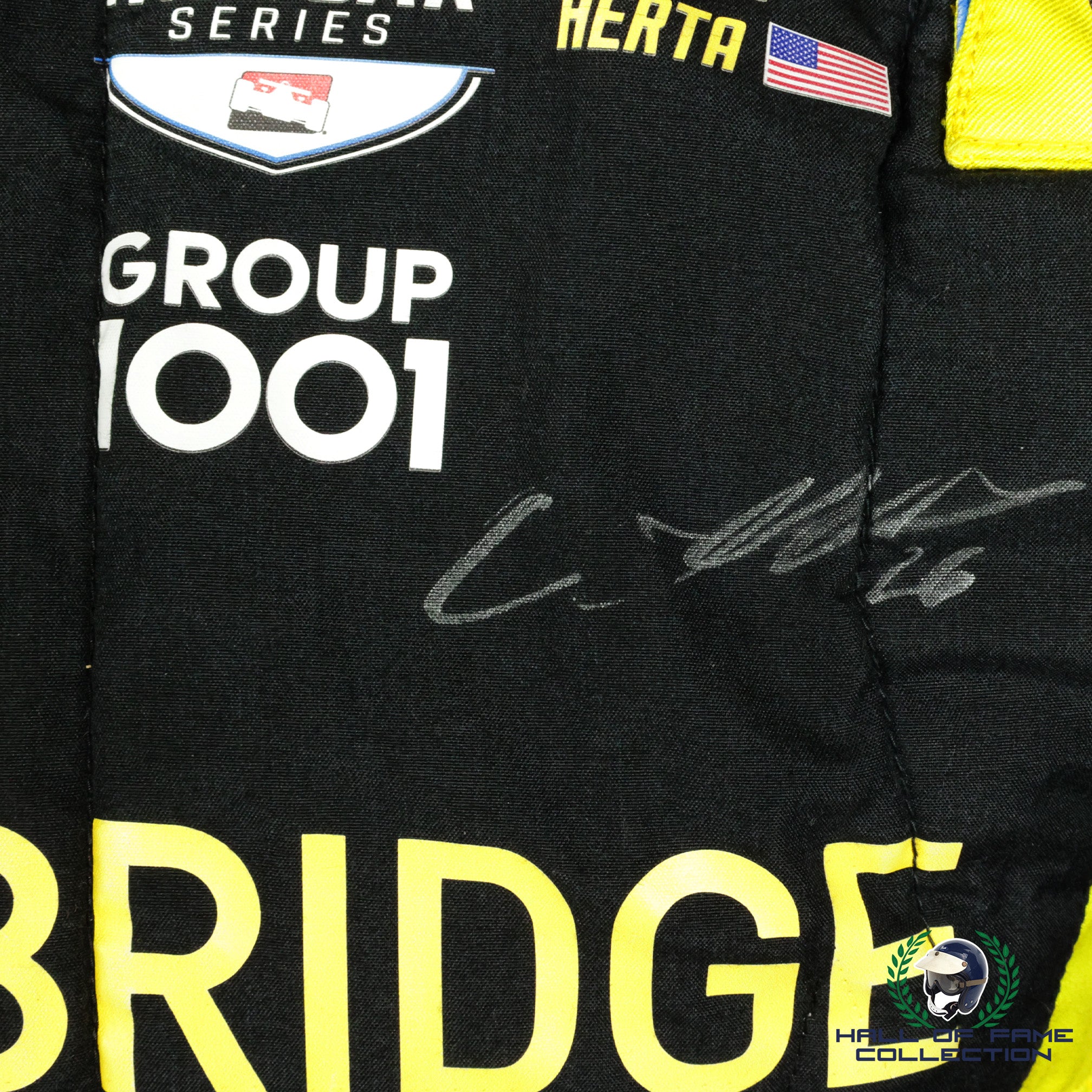 2022 Colton Herta Signed Race Used Andretti Autosport IndyCar Suit