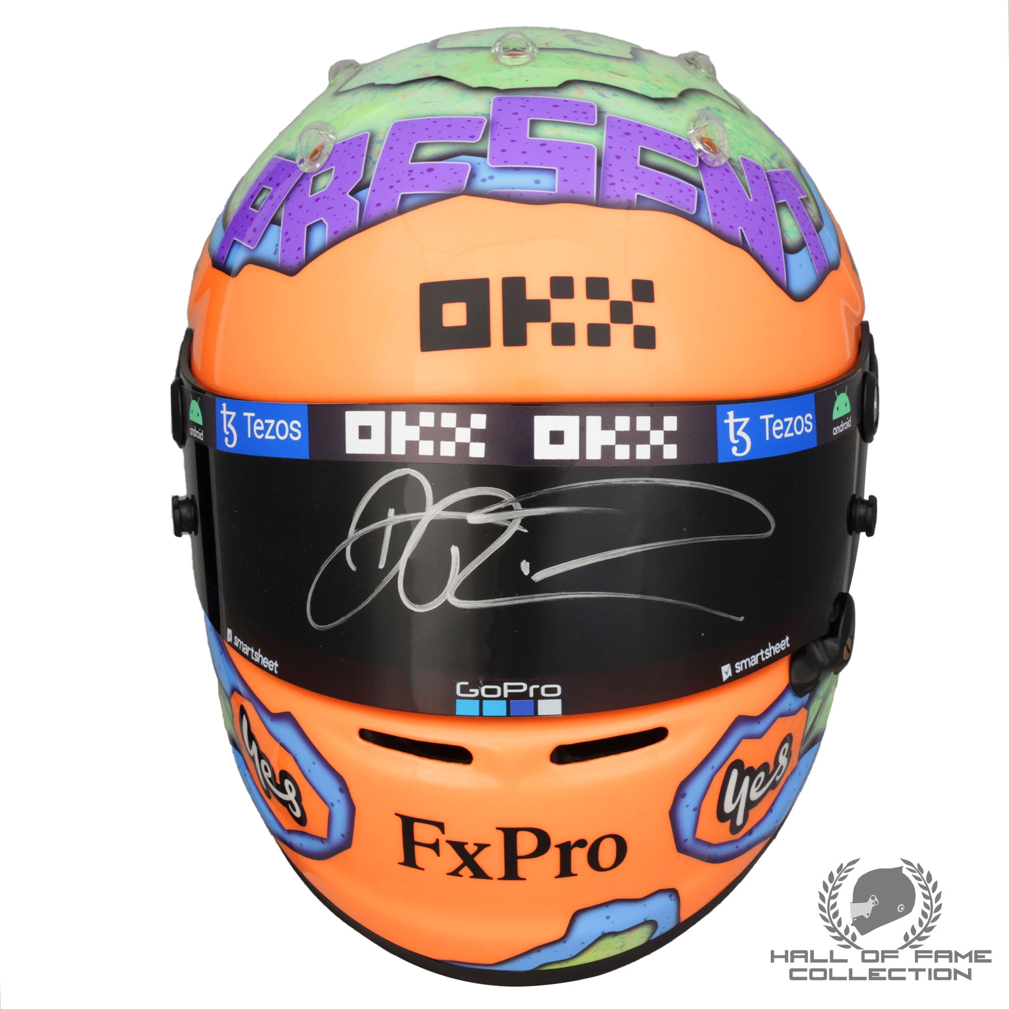 2022 Daniel Ricciardo Signed Official Promo McLaren F1 Helmet