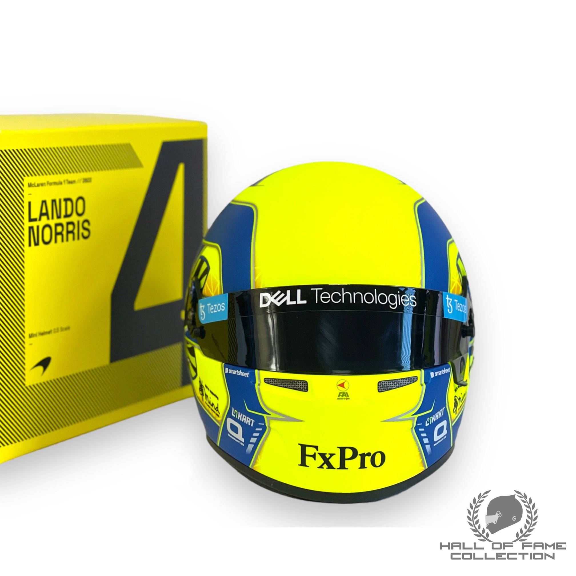 2022 Lando Norris 1/2 Scale Bell McLaren F1 Helmet