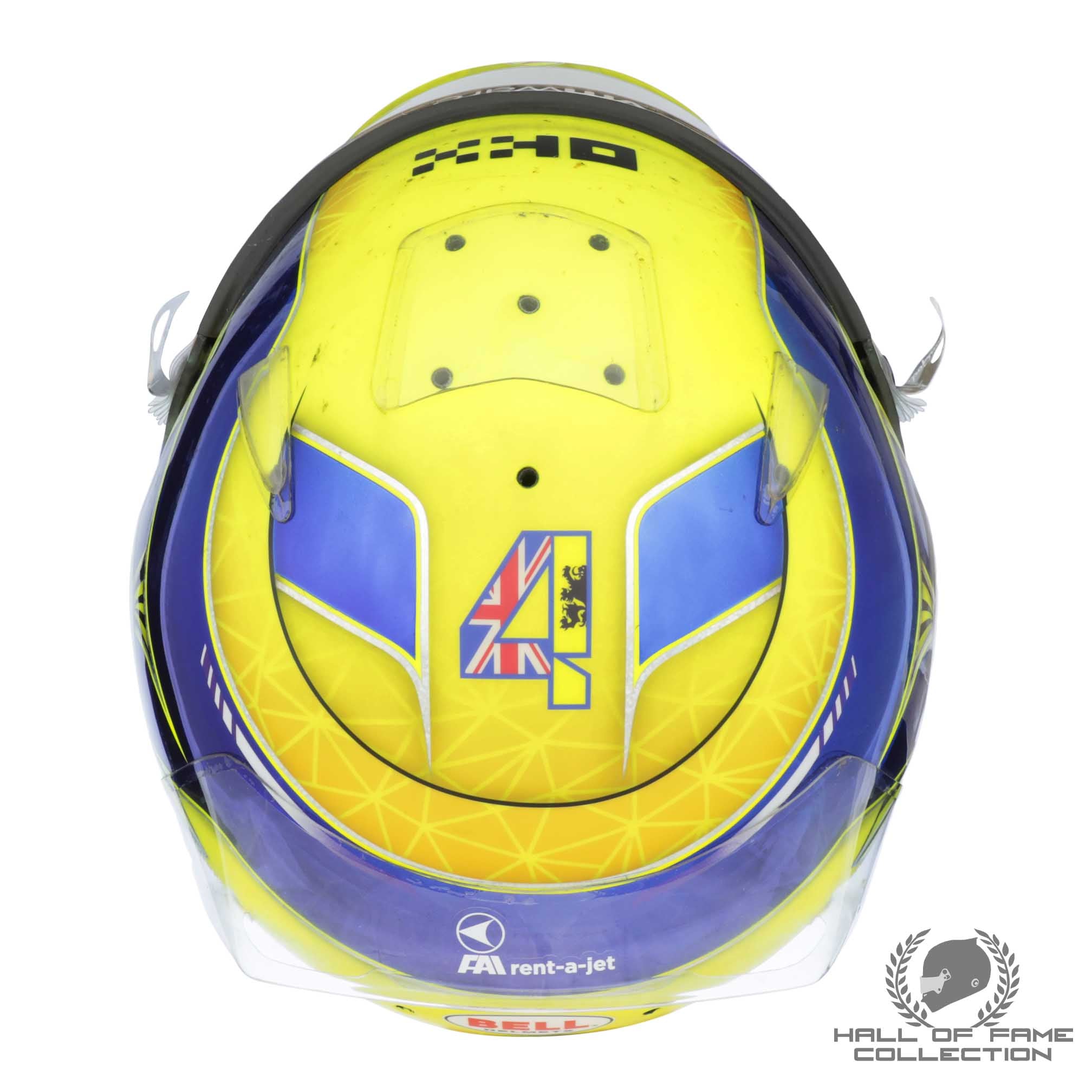 2022 Lando Norris Brazil & Abu Dhabi Used McLaren F1 Helmet