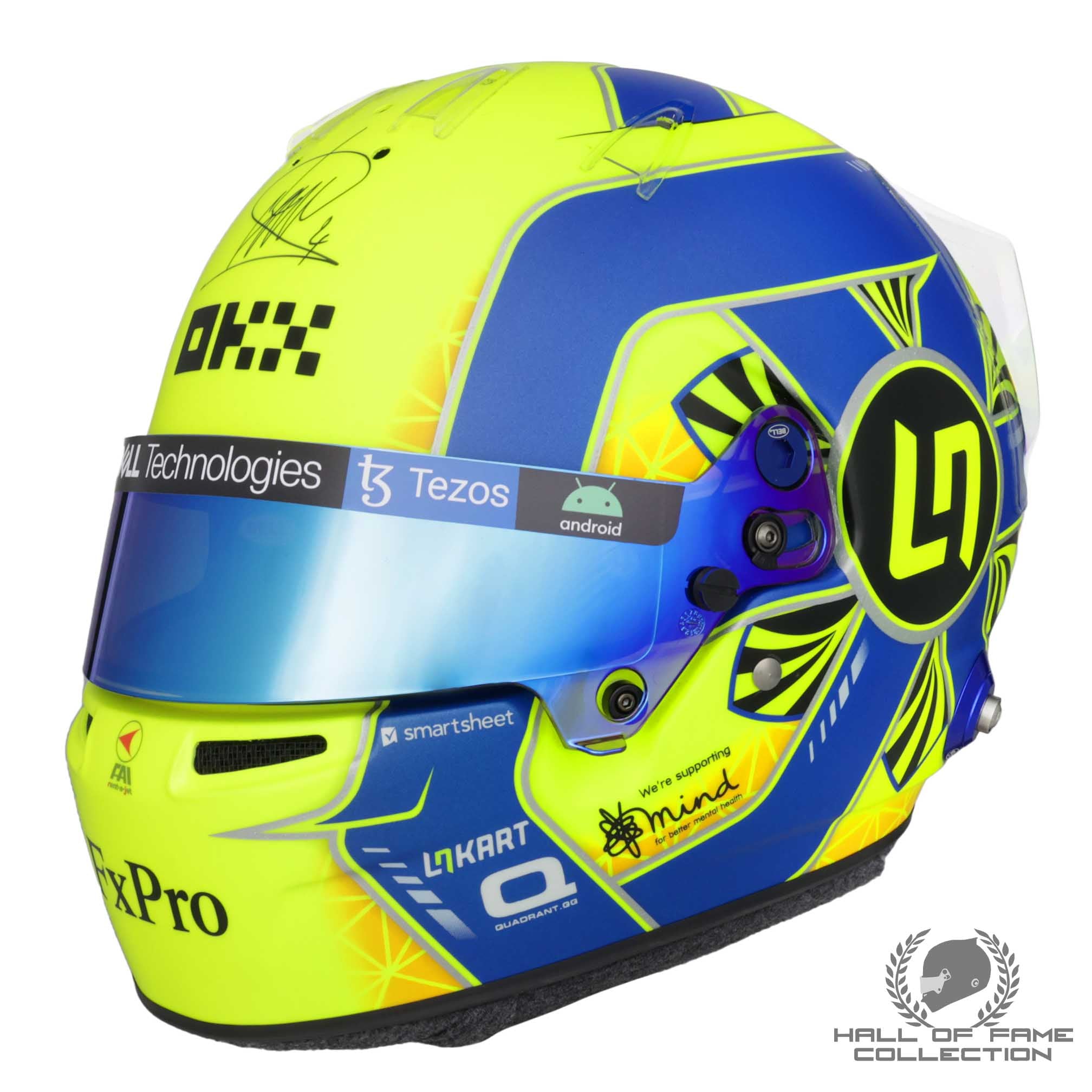 2022 Lando Norris Signed Official Promo McLaren F1 Helmet