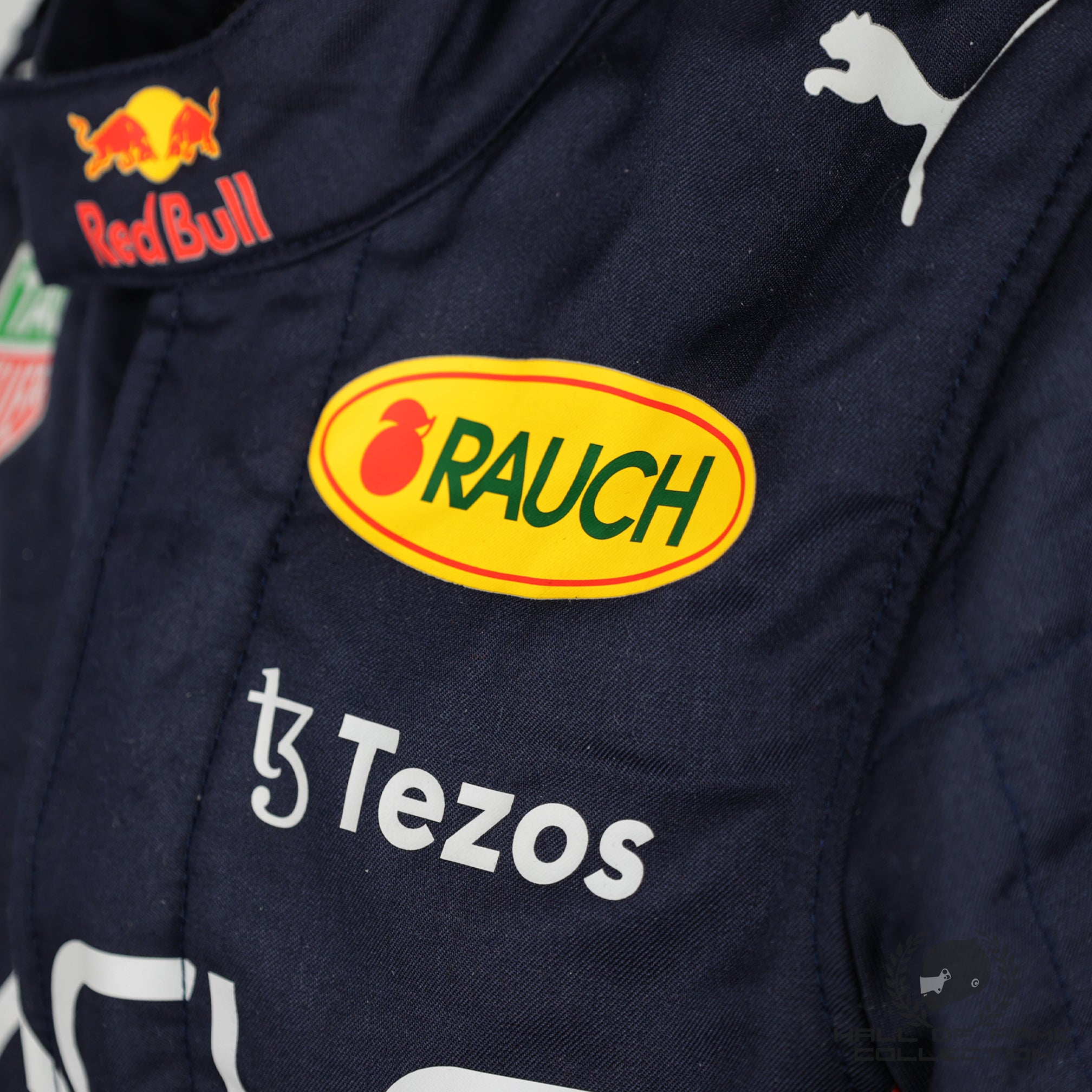 2022 Max Verstappen Barcelona 1st Test Used Red Bull Racing F1 Suit