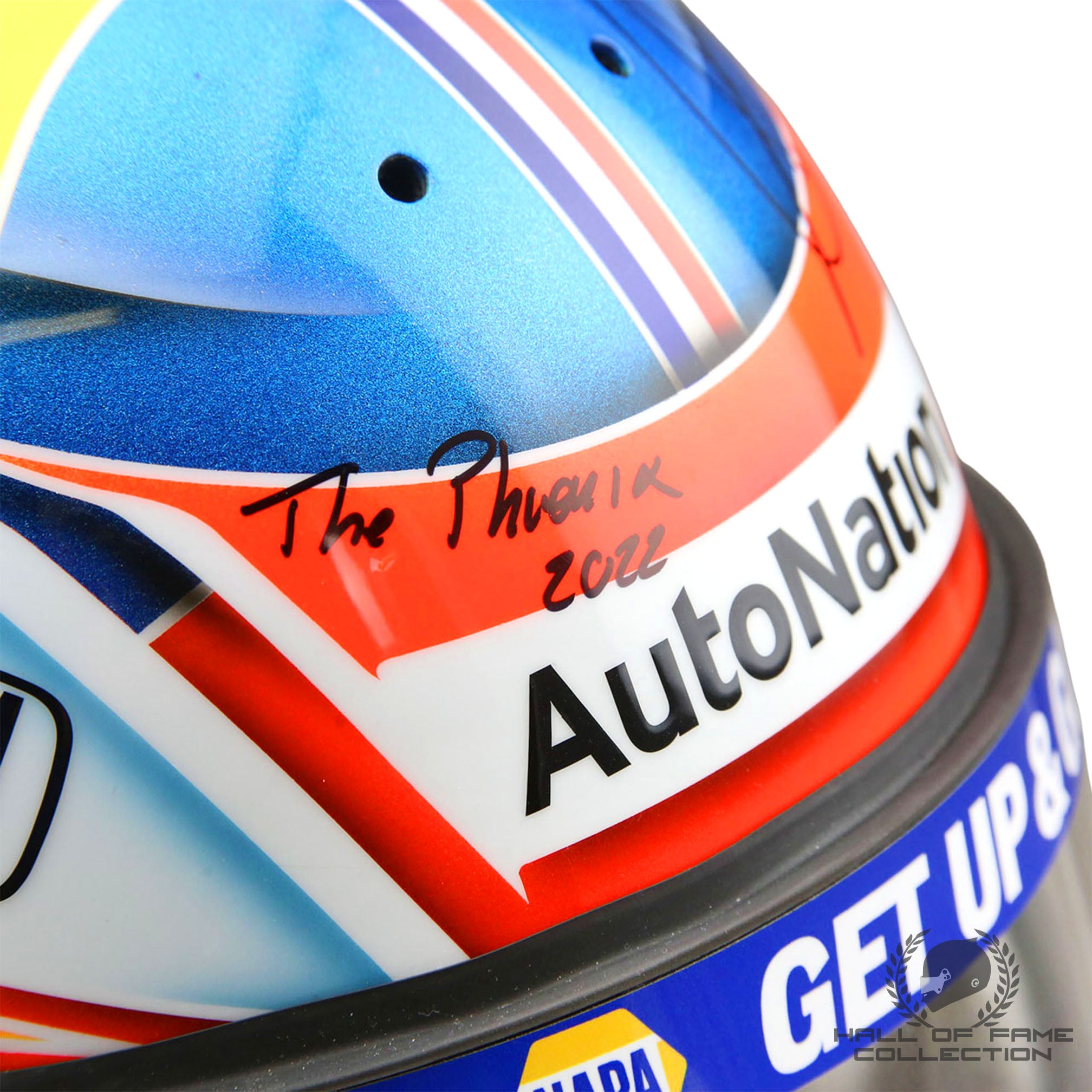 2022 Romain Grosjean Race Used Andretti Autosport IndyCar Helmet