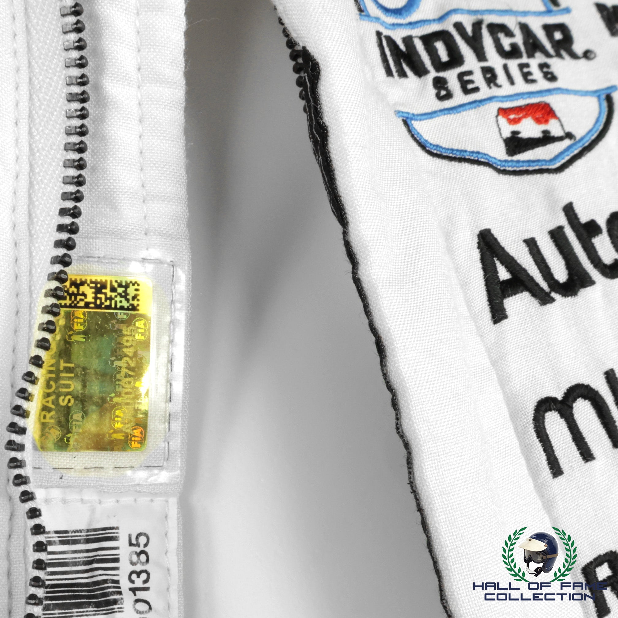 2022 Romain Grosjean Signed GP of Indianapolis Race Used Andretti Autosport IndyCar Suit