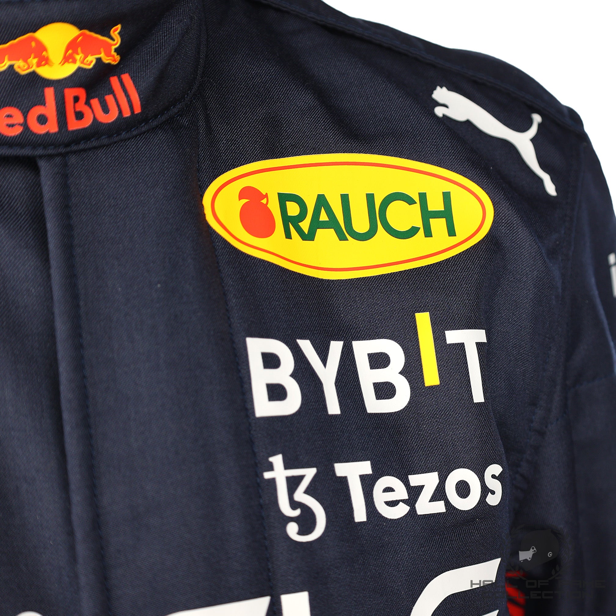 2022 Sergio Perez Signed Used Red Bull Racing F1 Suit