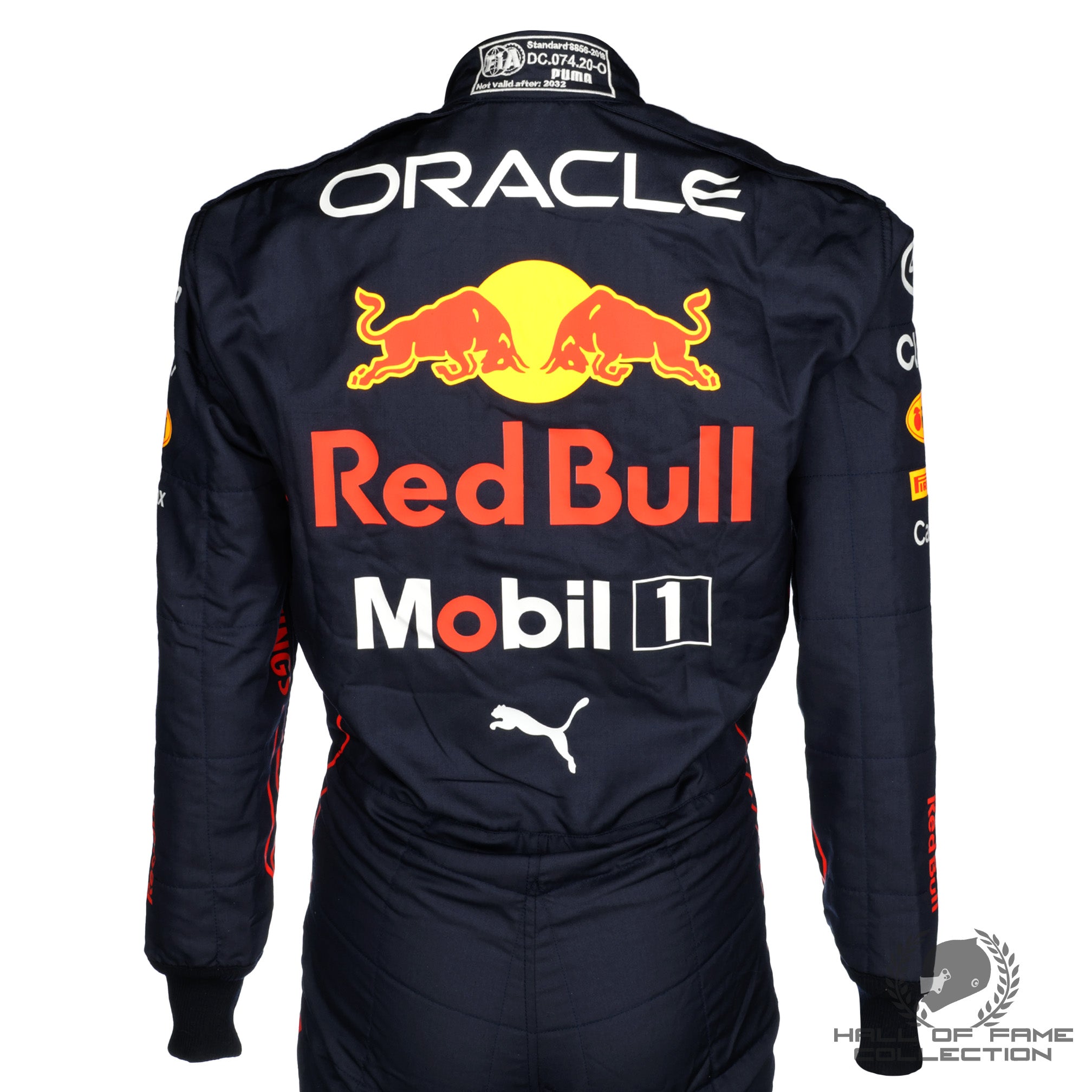 2022 Sergio Perez Signed Used Red Bull Racing F1 Suit