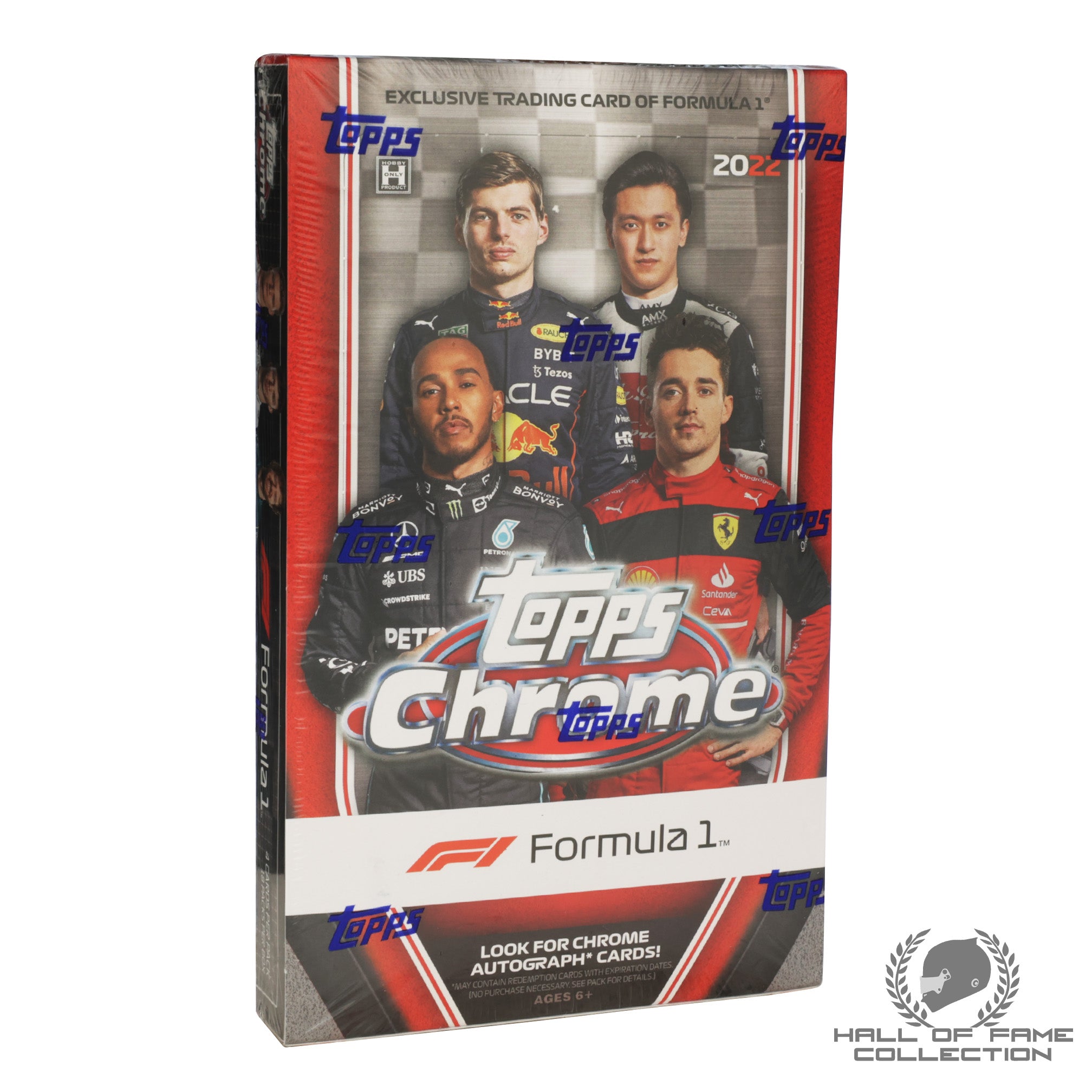 2022 Topps Chrome Formula 1 Racing Factory Sealed Hobby Box