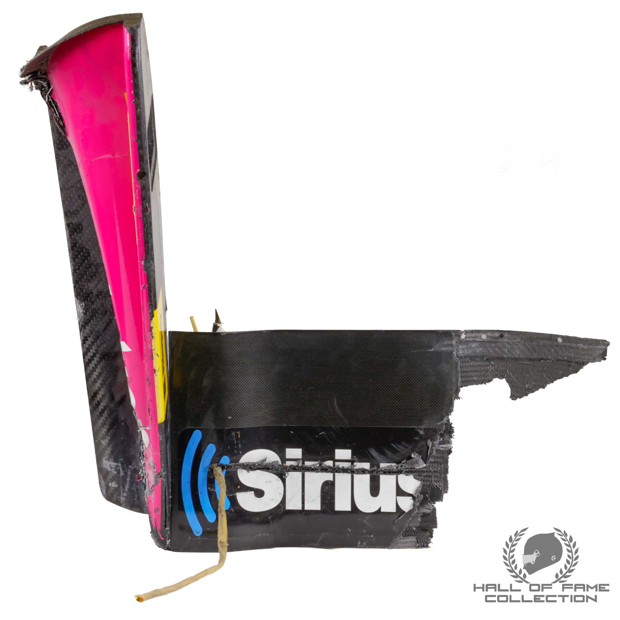 2023 Helio Castroneves Used Meyer Shank Racing IndyCar Front Wing End Plate Assembly