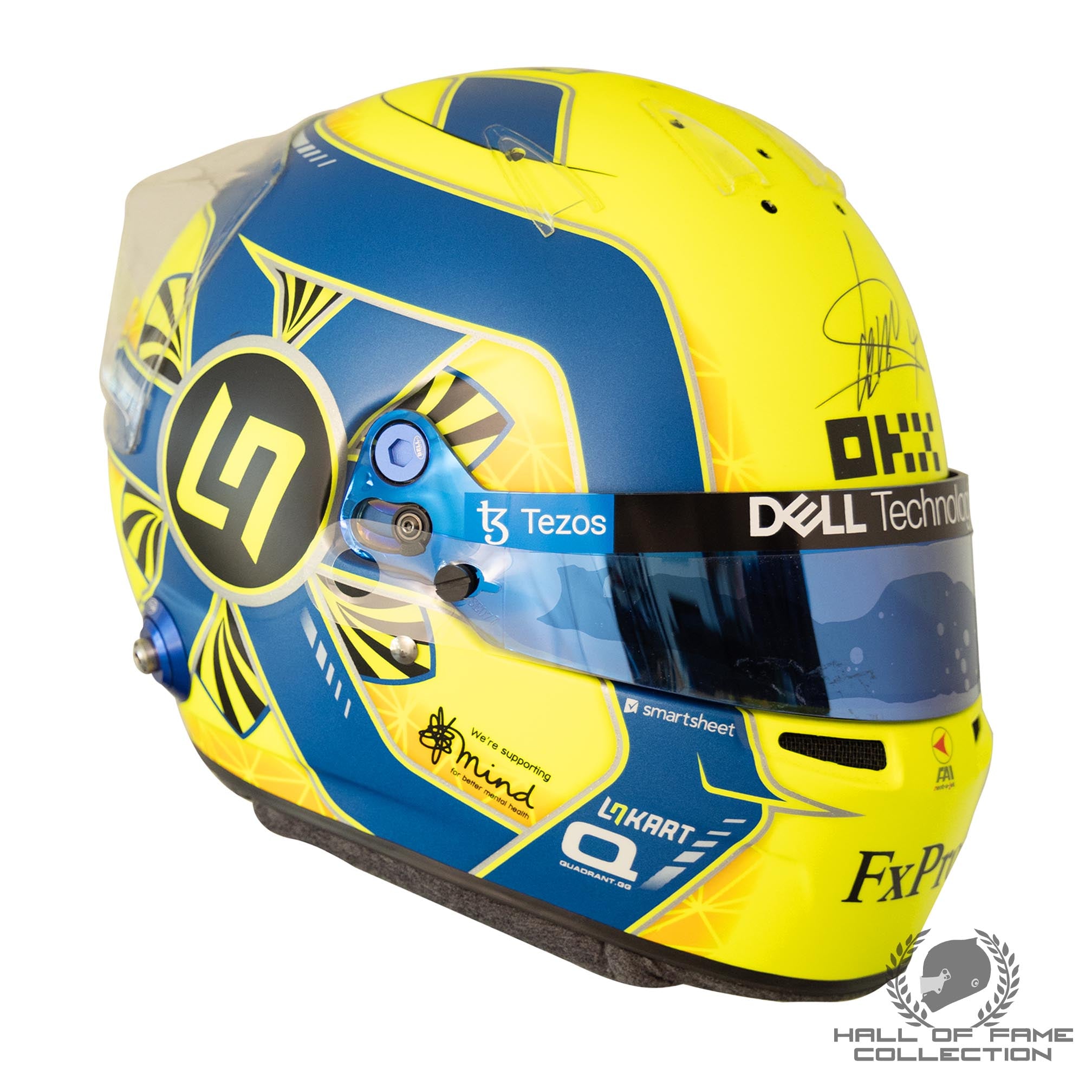 2022 Lando Norris Signed Official Promo McLaren F1 Helmet