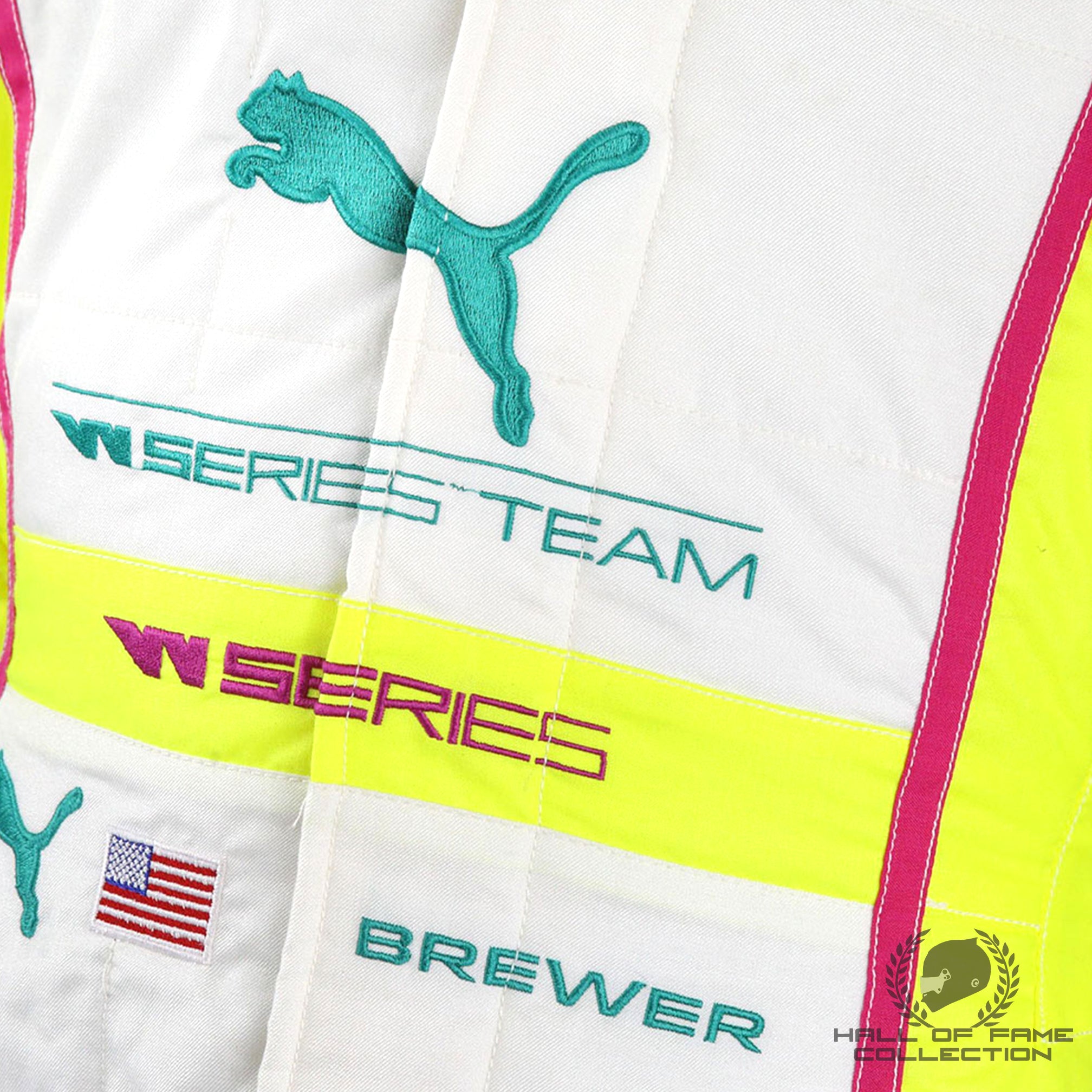 2022 Lindsay Brewer Signed W Series Suit