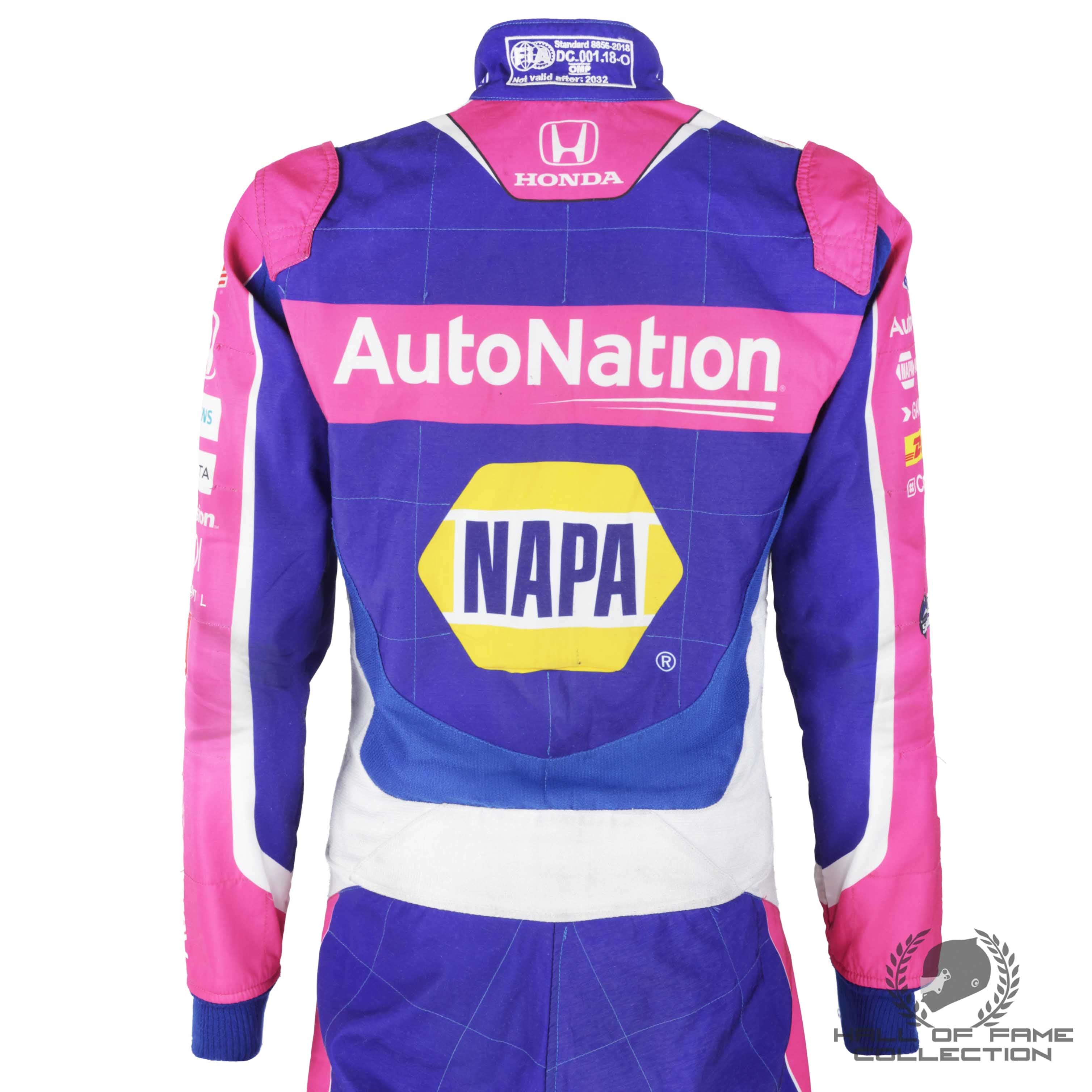 2022 Alexander Rossi Race Used Andretti Autosport IndyCar Suit