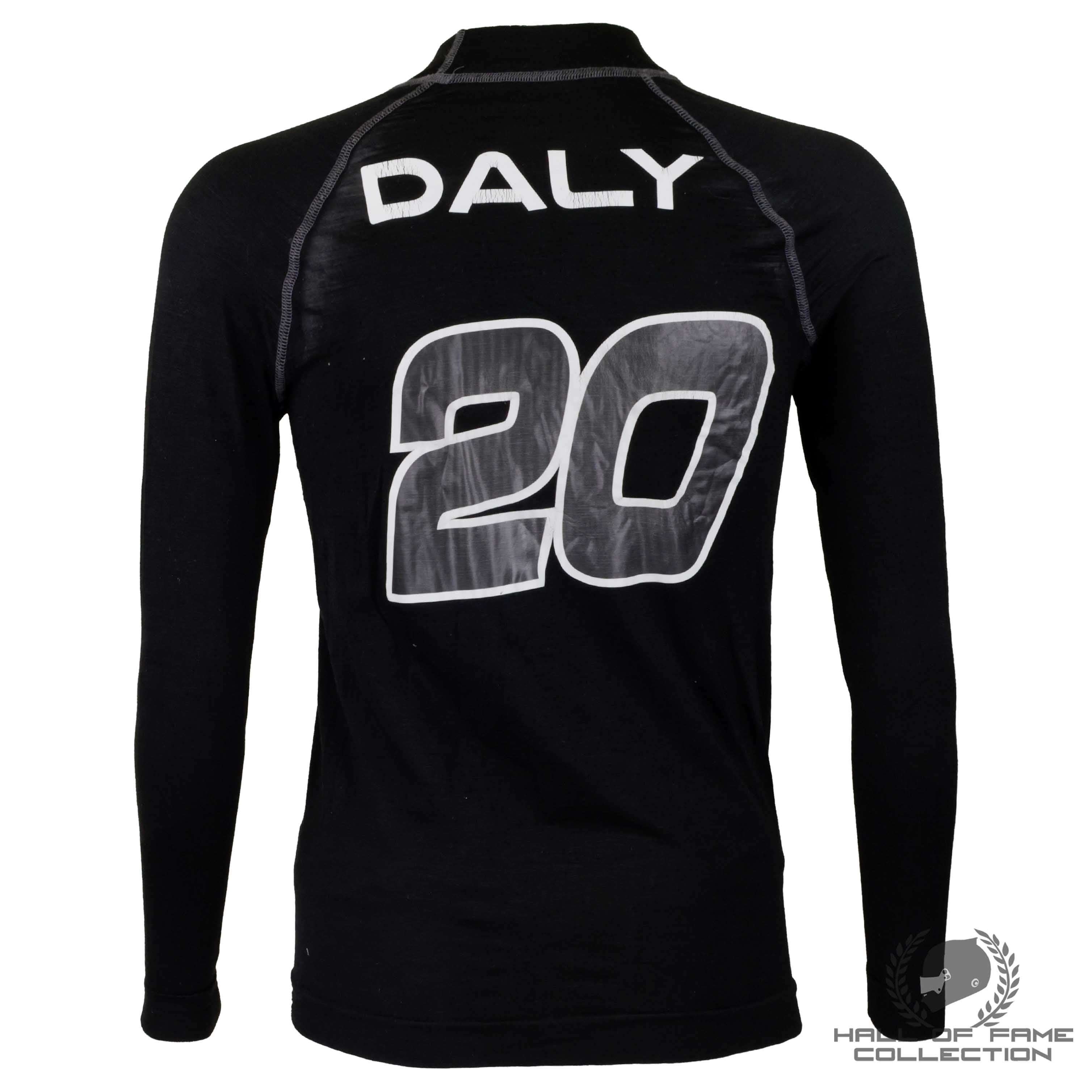 2022 Conor Daly Signed Race Used Ed Carpenter Racing Indycar Nomex
