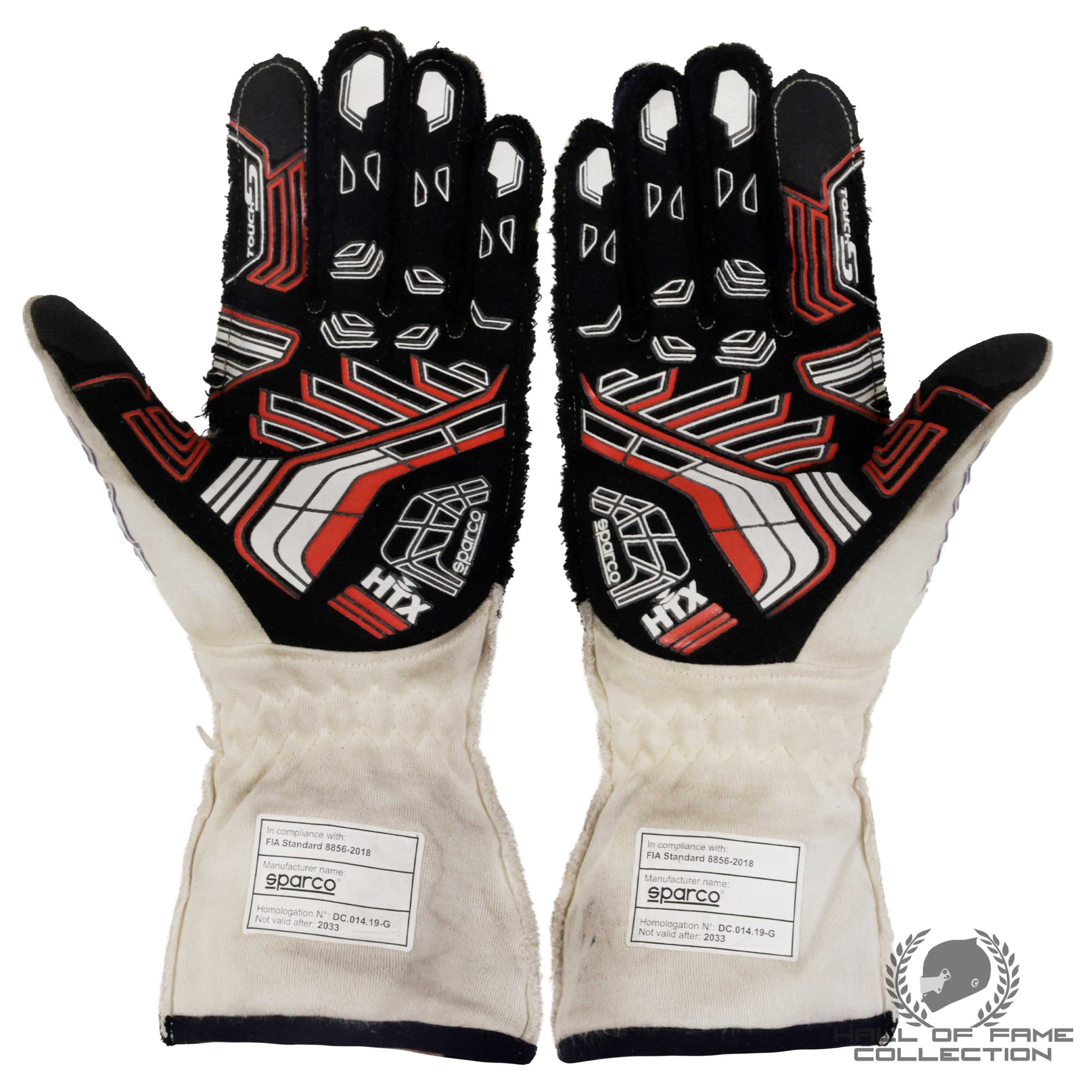 2022 Conor Daly Signed St Pete GP Ed Carpenter Racing Indycar Gloves