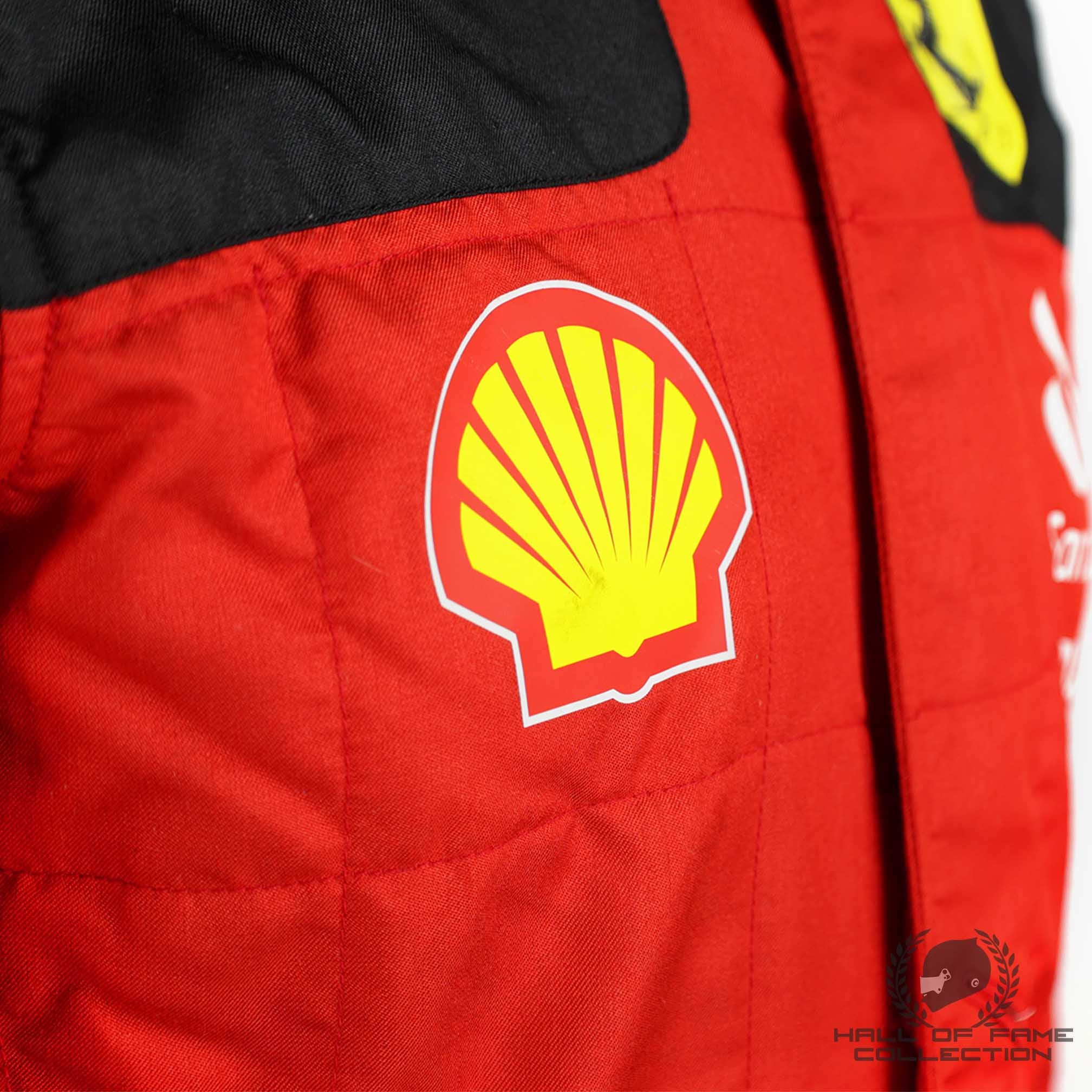 2023 Carlos Sainz Signed Bahrain GP Used Scuderia Ferrari F1 Suit