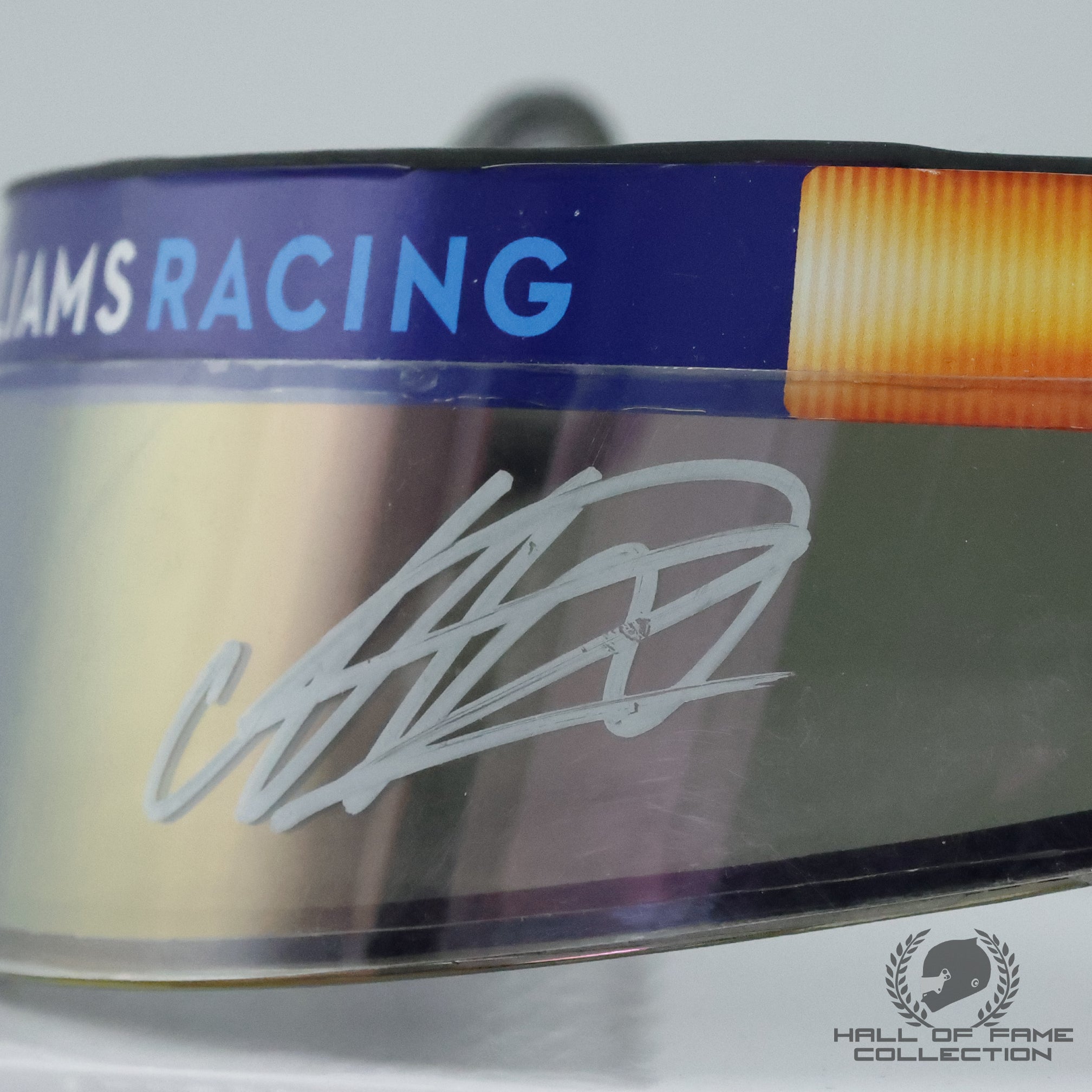 2023 Alex Albon Signed Used Williams F1 Visor