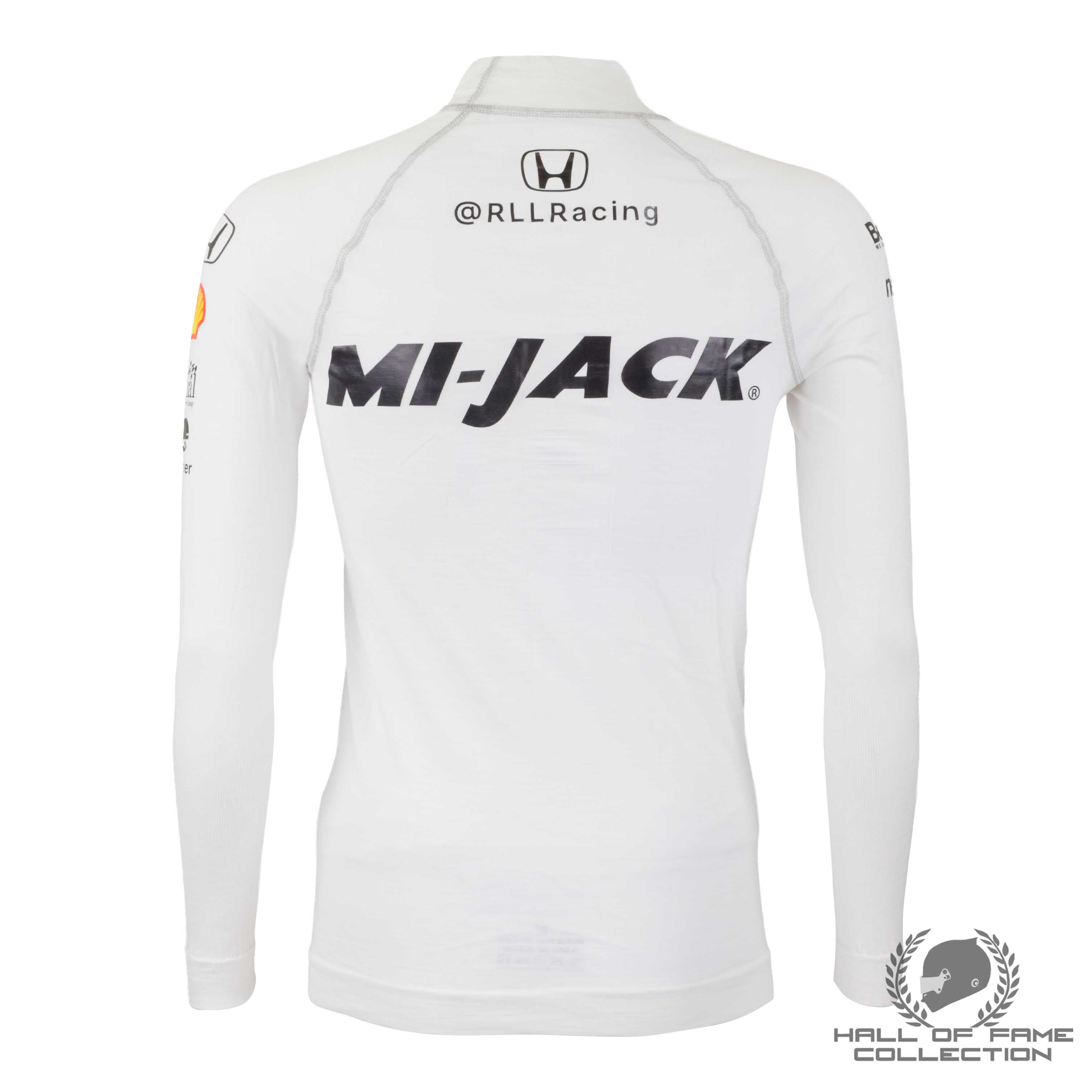 2023 Conor Daly Signed Race Used Gateway GP Rahal Letterman Lanigan Racing Indycar Nomex