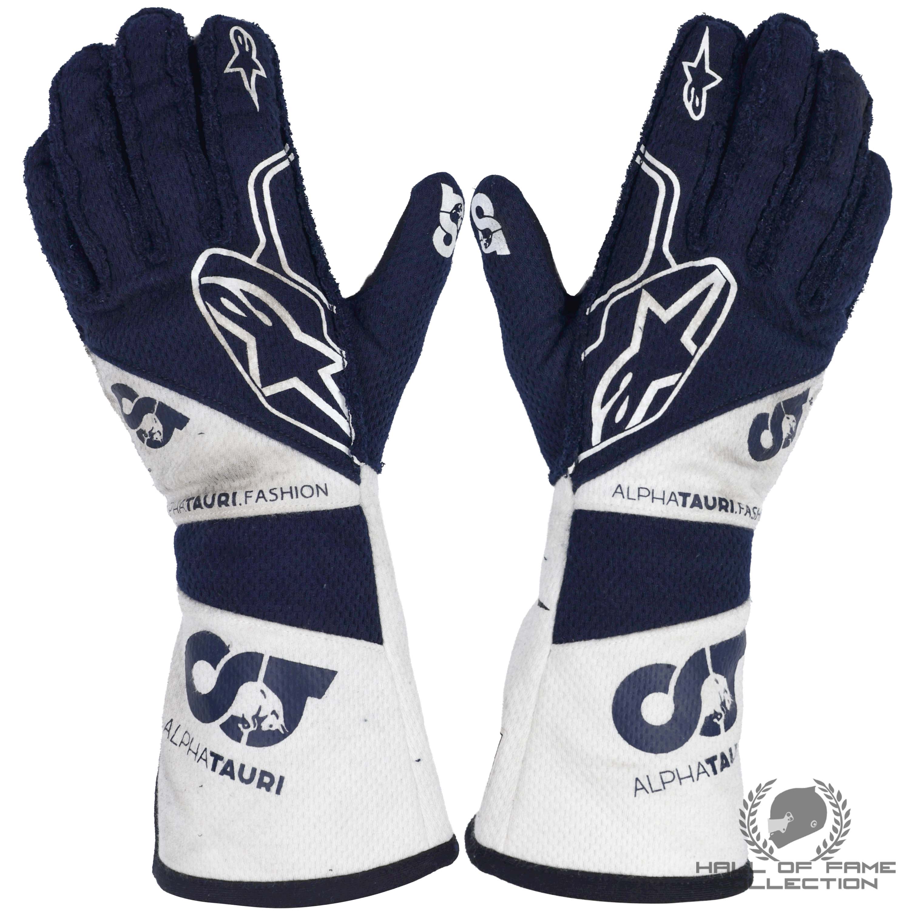 2023 Daniel Ricciardo Used AlphaTauri F1 Gloves