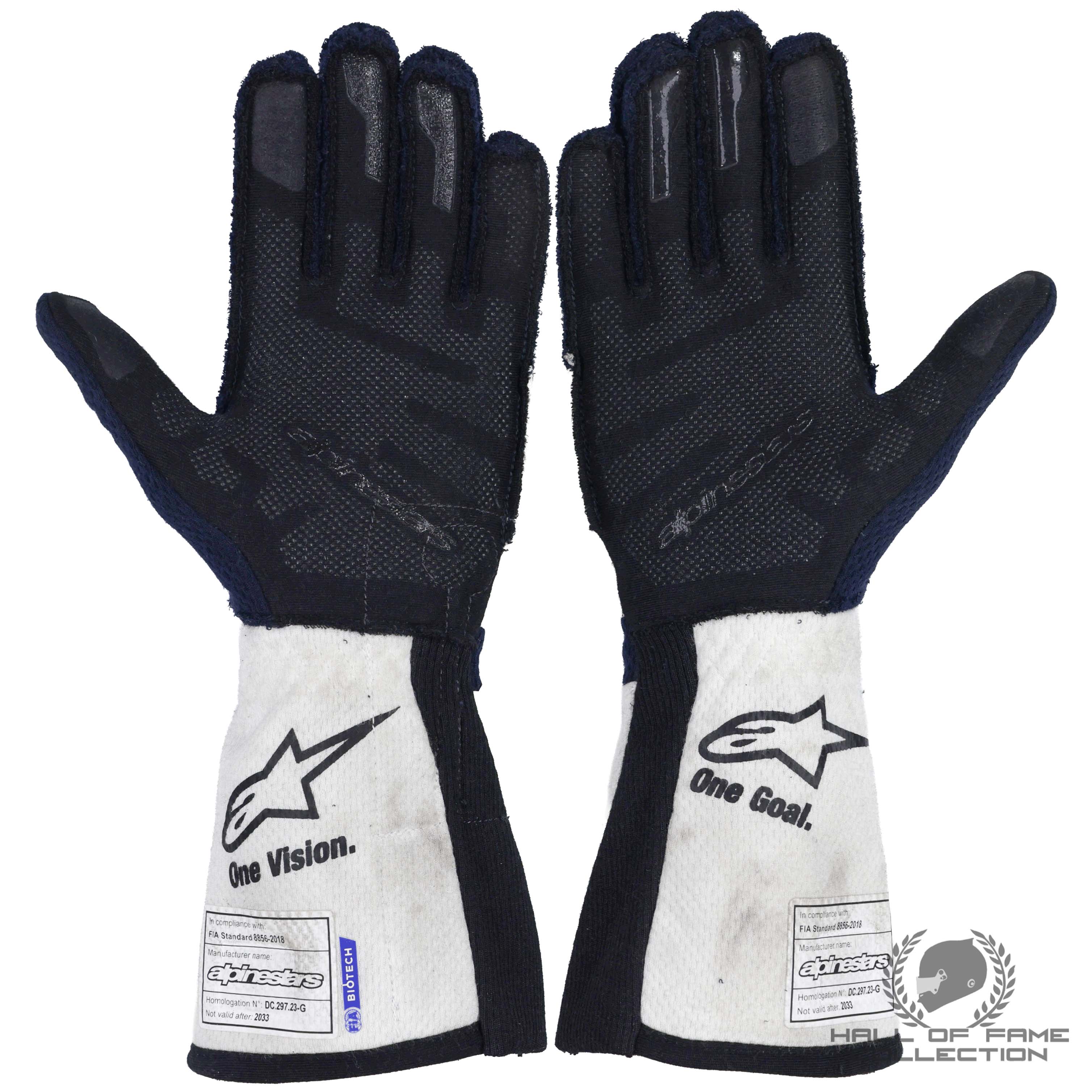 2023 Daniel Ricciardo Used AlphaTauri F1 Gloves