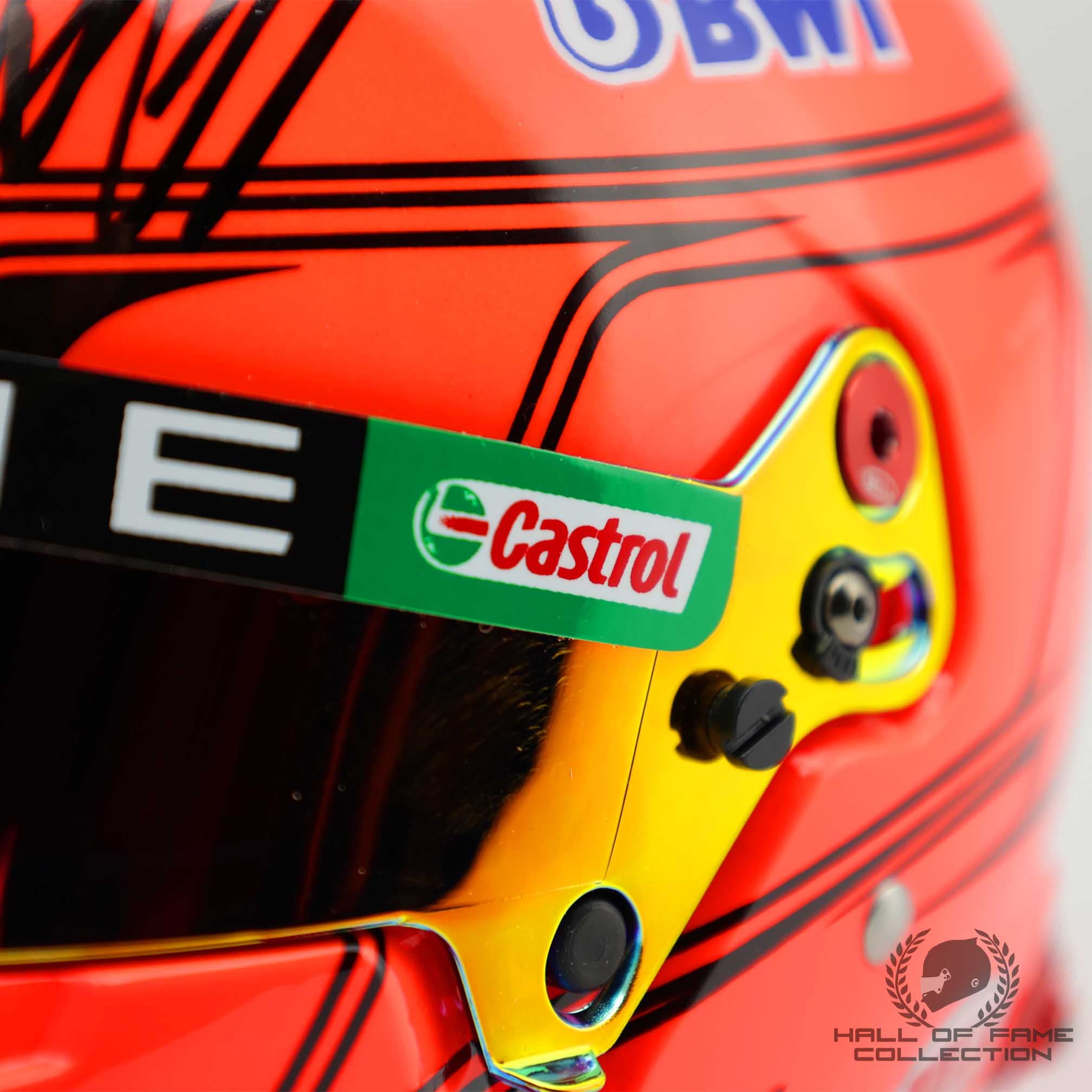 2023 Esteban Ocon Signed 1/2 Scale Bell Alpine Monaco GP F1 Helmet