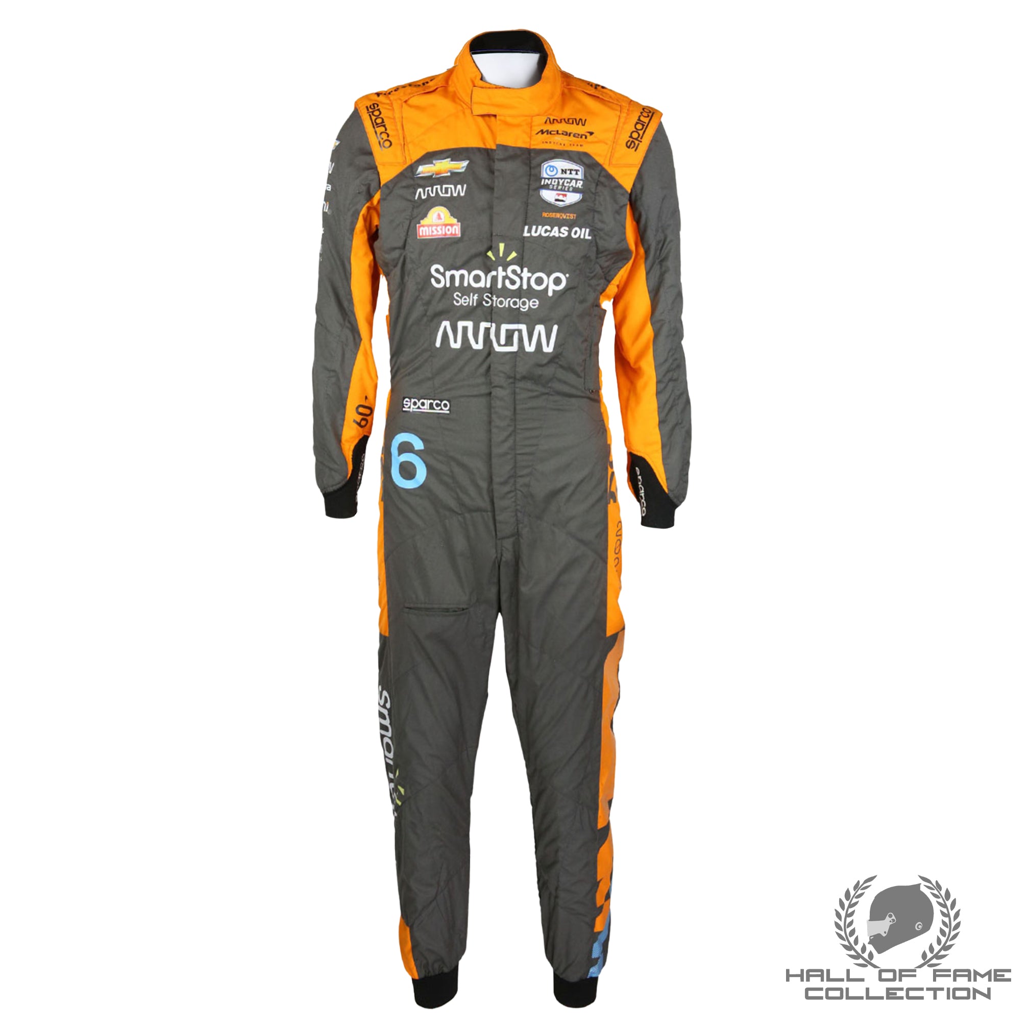 2023 Felix Rosenqvist Race Used McLaren IndyCar Suit