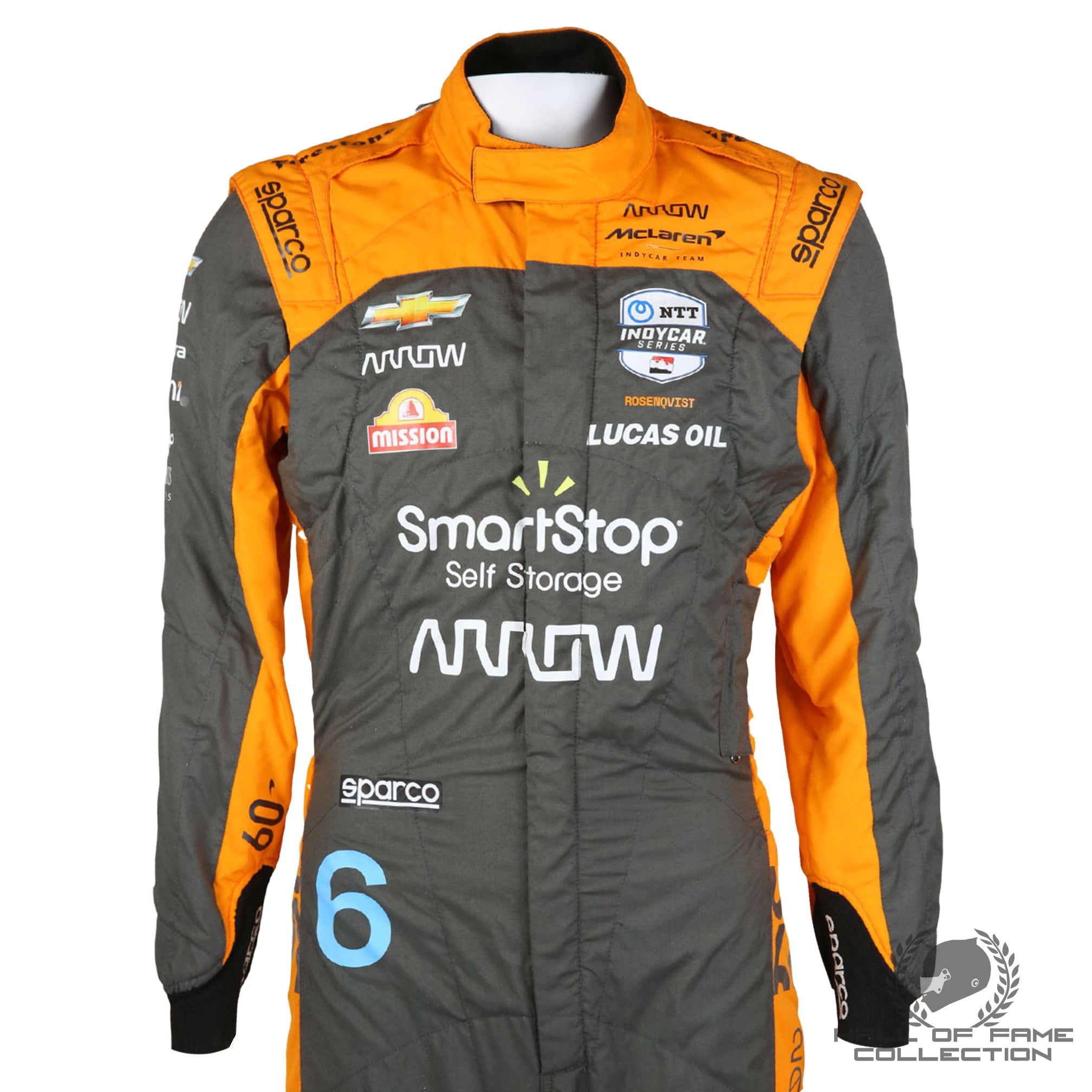 SALE 選手支給品 ヒューマンパワードヘルス レースレインバッグ プロチーム 2023 Felix Rosenqvist Race Used McLaren IndyCar Suit